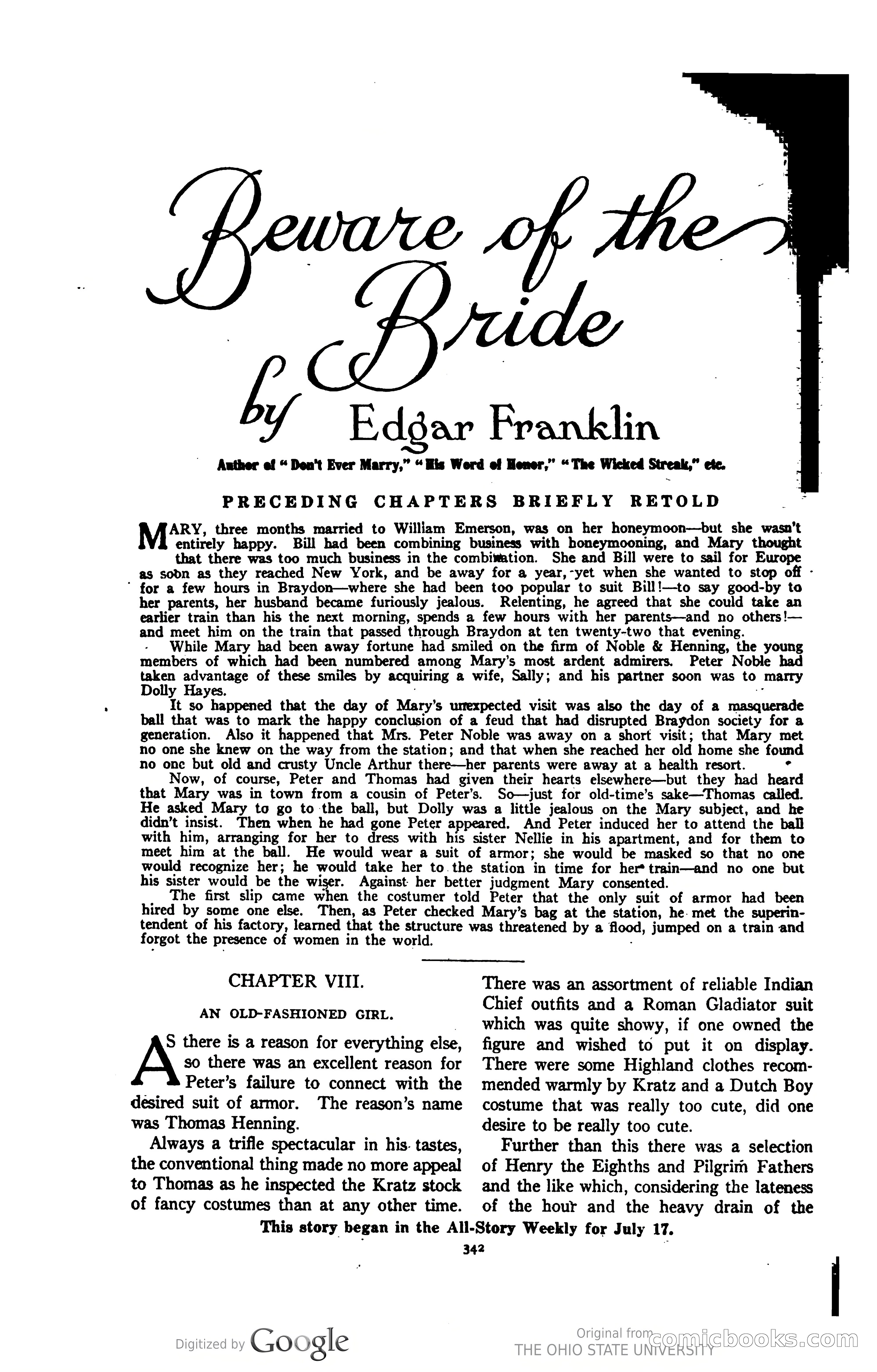 Argosy All-Story Weekly, Vol. 123, No. 3 — page 60 of 232
