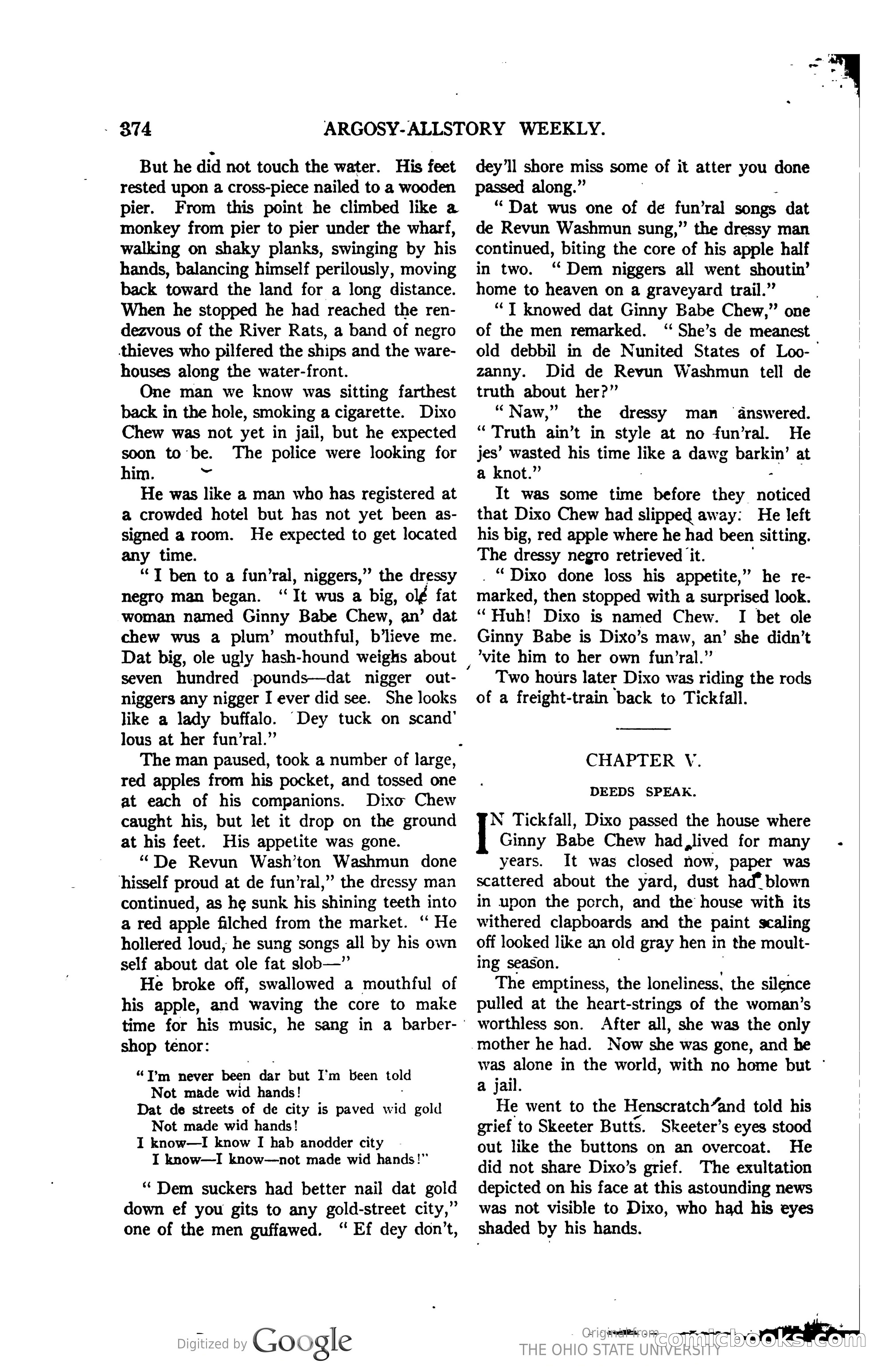 Argosy All-Story Weekly, Vol. 123, No. 3 — page 92 of 232