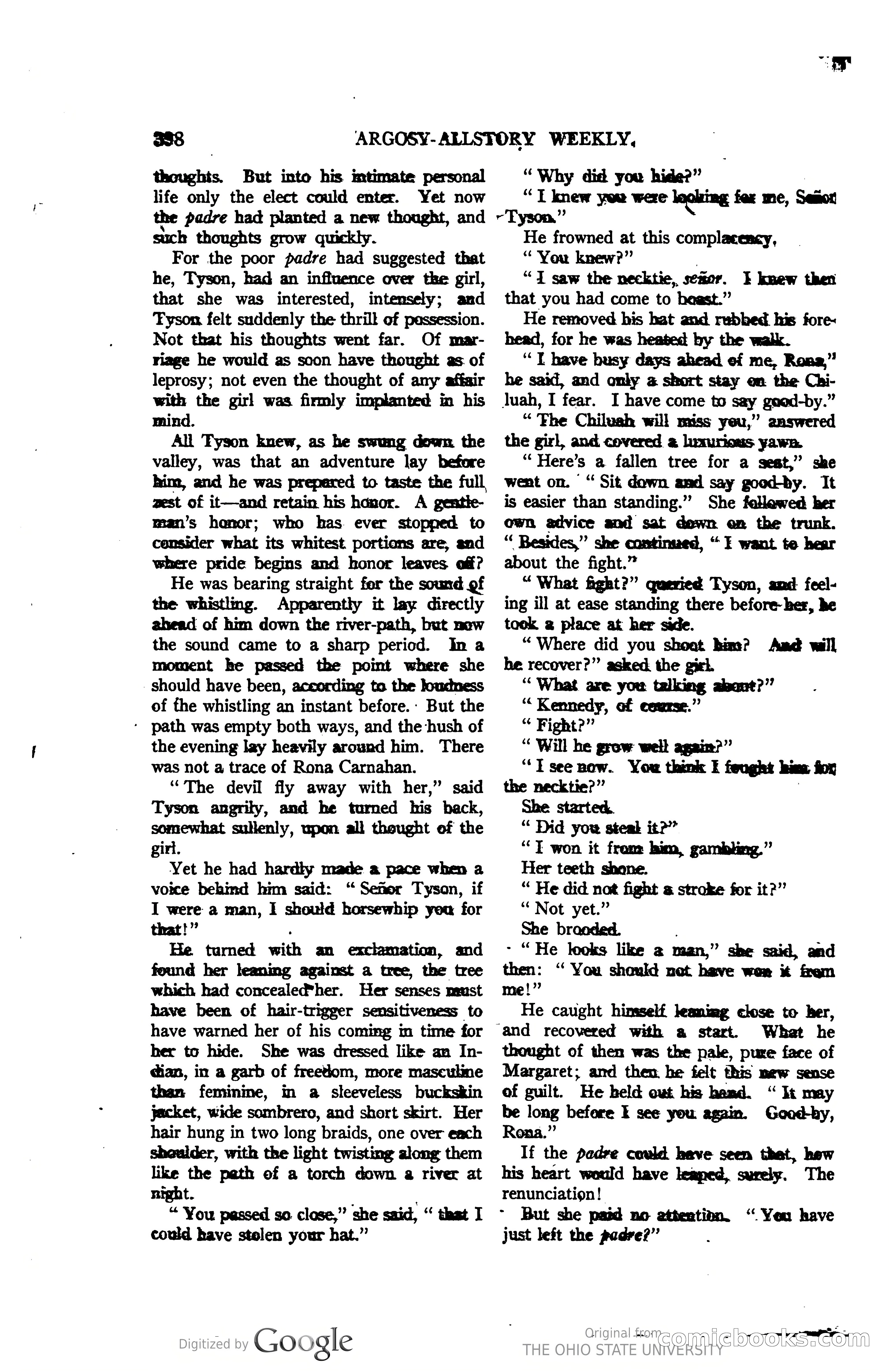 Argosy All-Story Weekly, Vol. 123, No. 3 — page 116 of 232