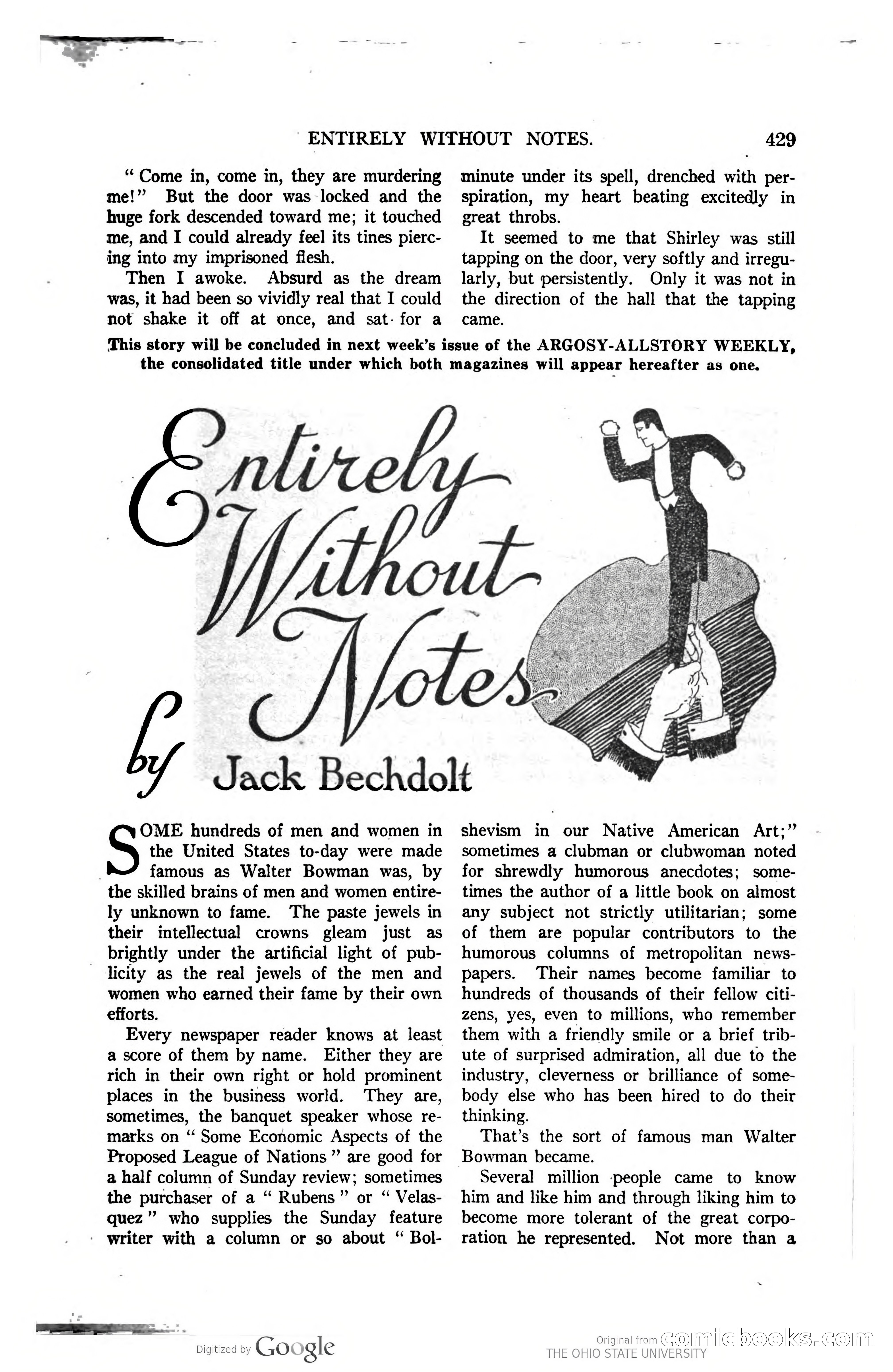Argosy All-Story Weekly, Vol. 123, No. 3 — page 147 of 232
