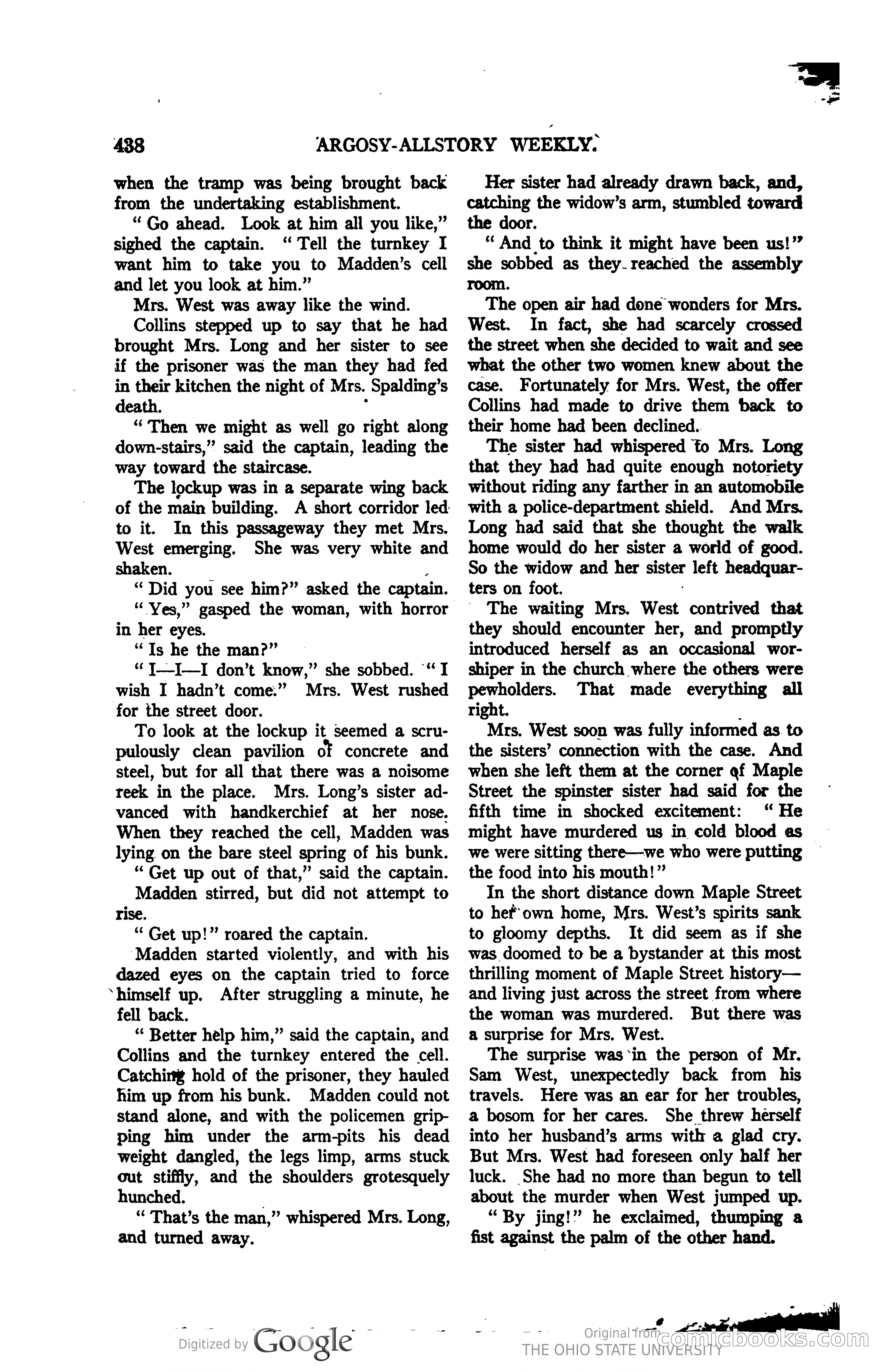 Argosy All-Story Weekly, Vol. 123, No. 3 — page 156 of 232