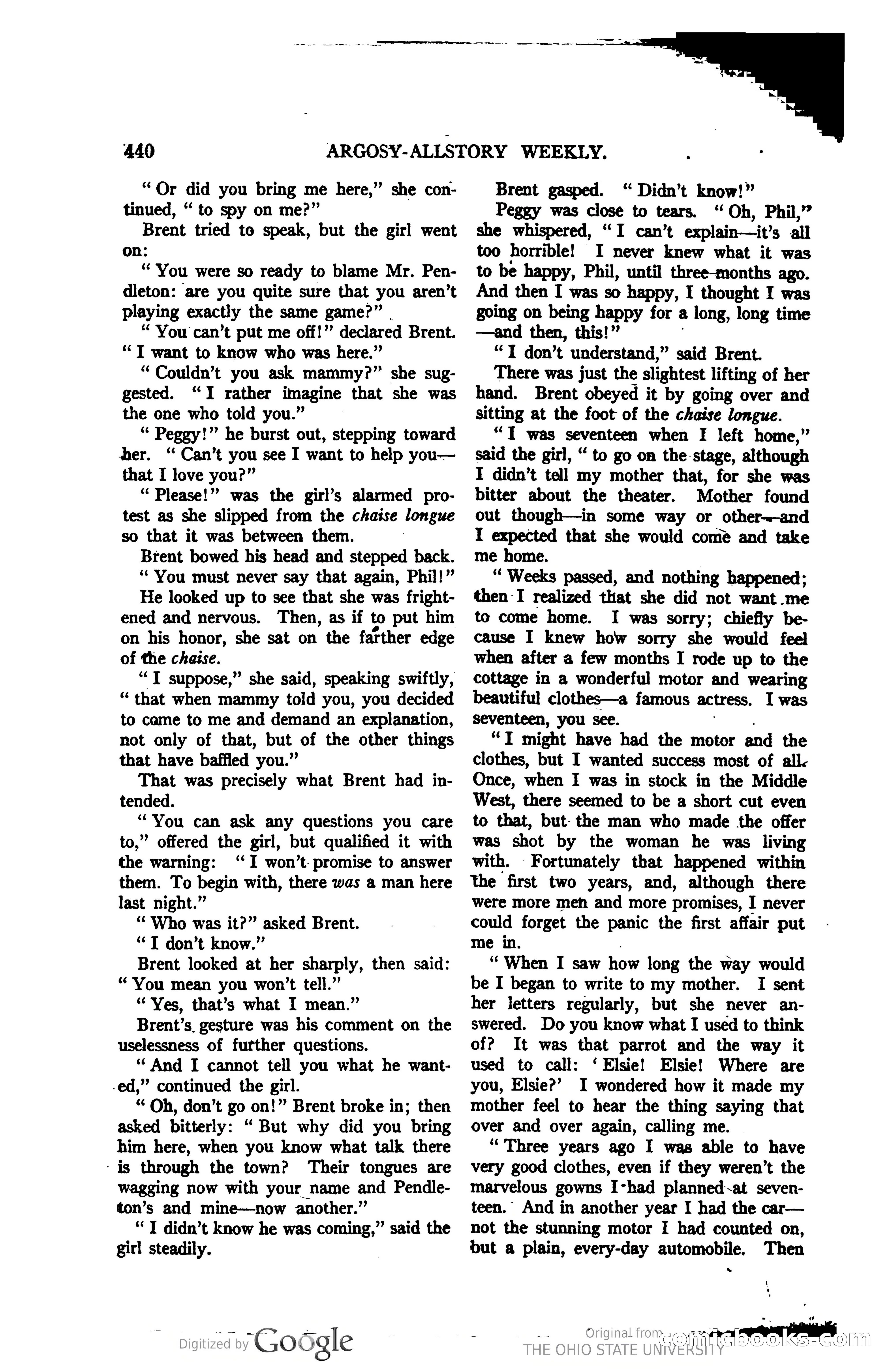 Argosy All-Story Weekly, Vol. 123, No. 3 — page 158 of 232