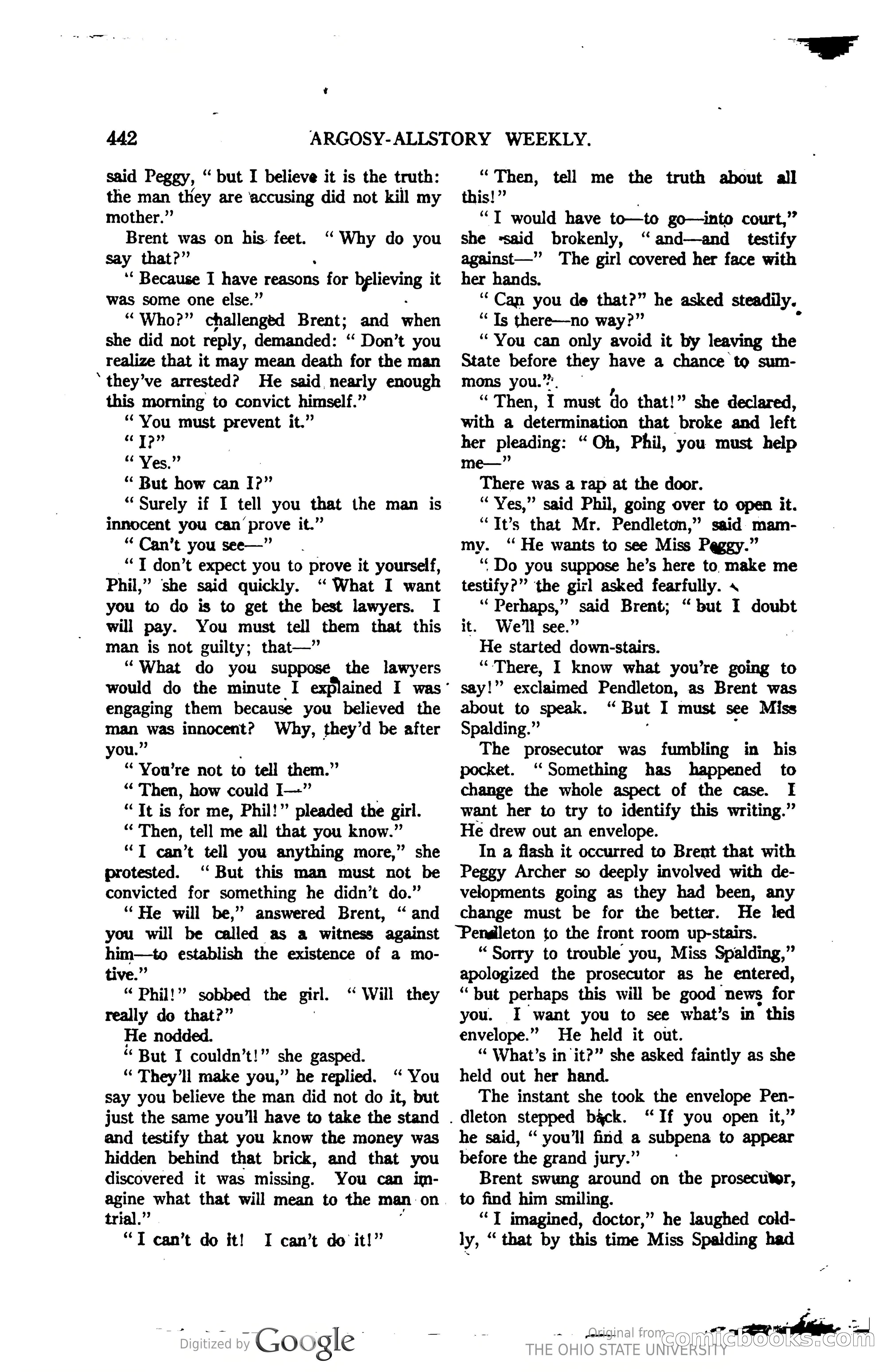 Argosy All-Story Weekly, Vol. 123, No. 3 — page 160 of 232