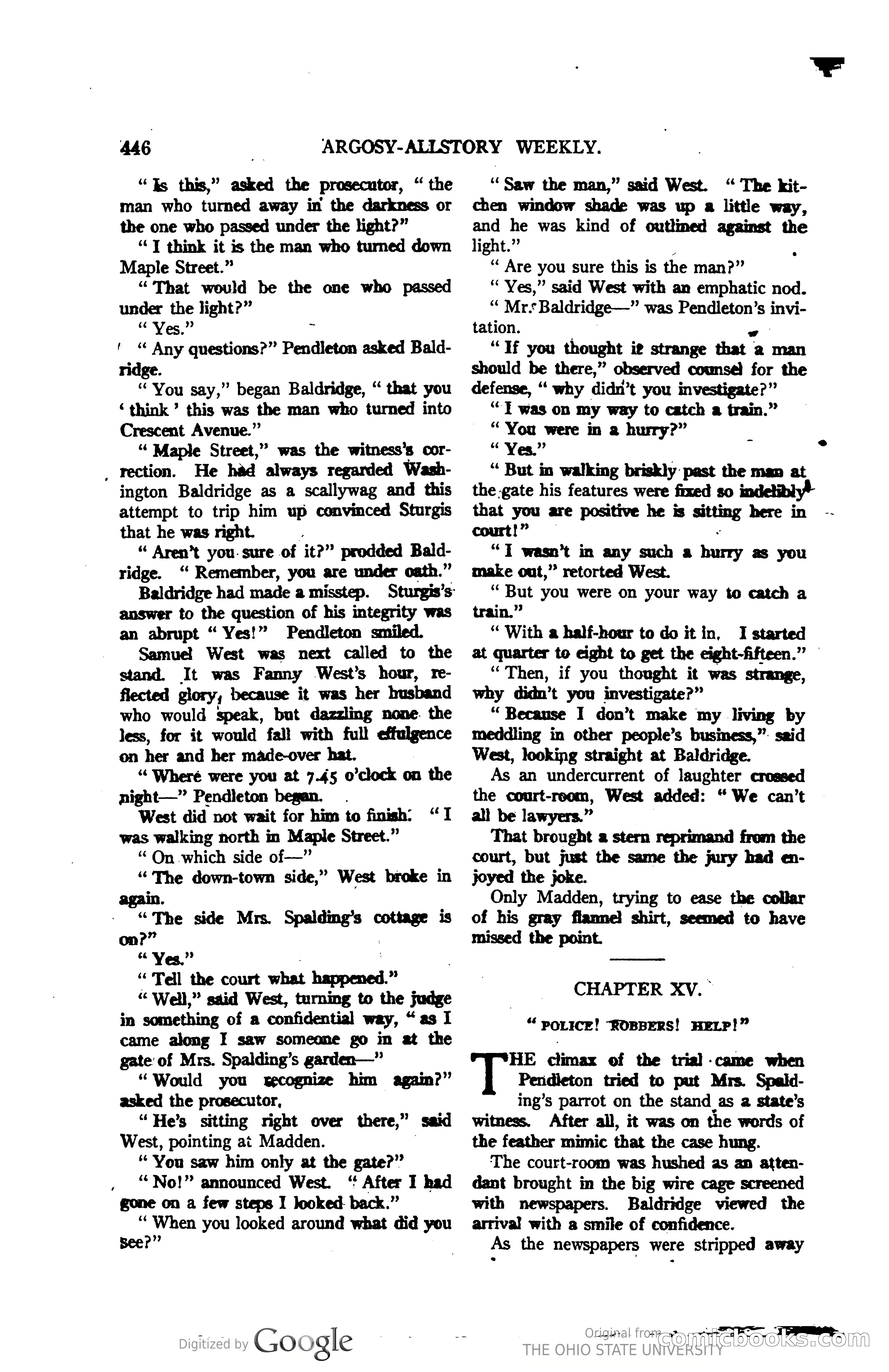 Argosy All-Story Weekly, Vol. 123, No. 3 — page 164 of 232