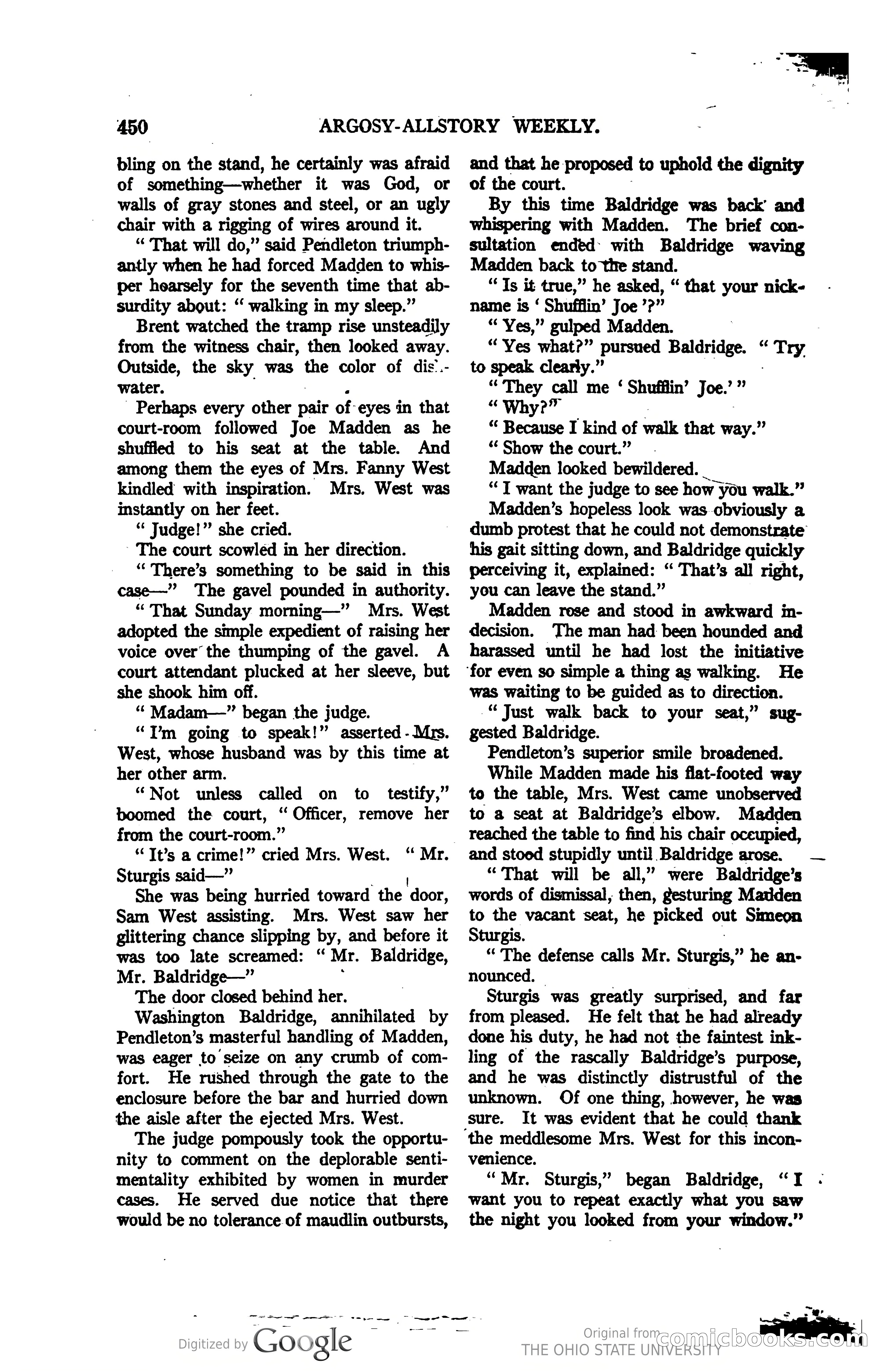 Argosy All-Story Weekly, Vol. 123, No. 3 — page 168 of 232