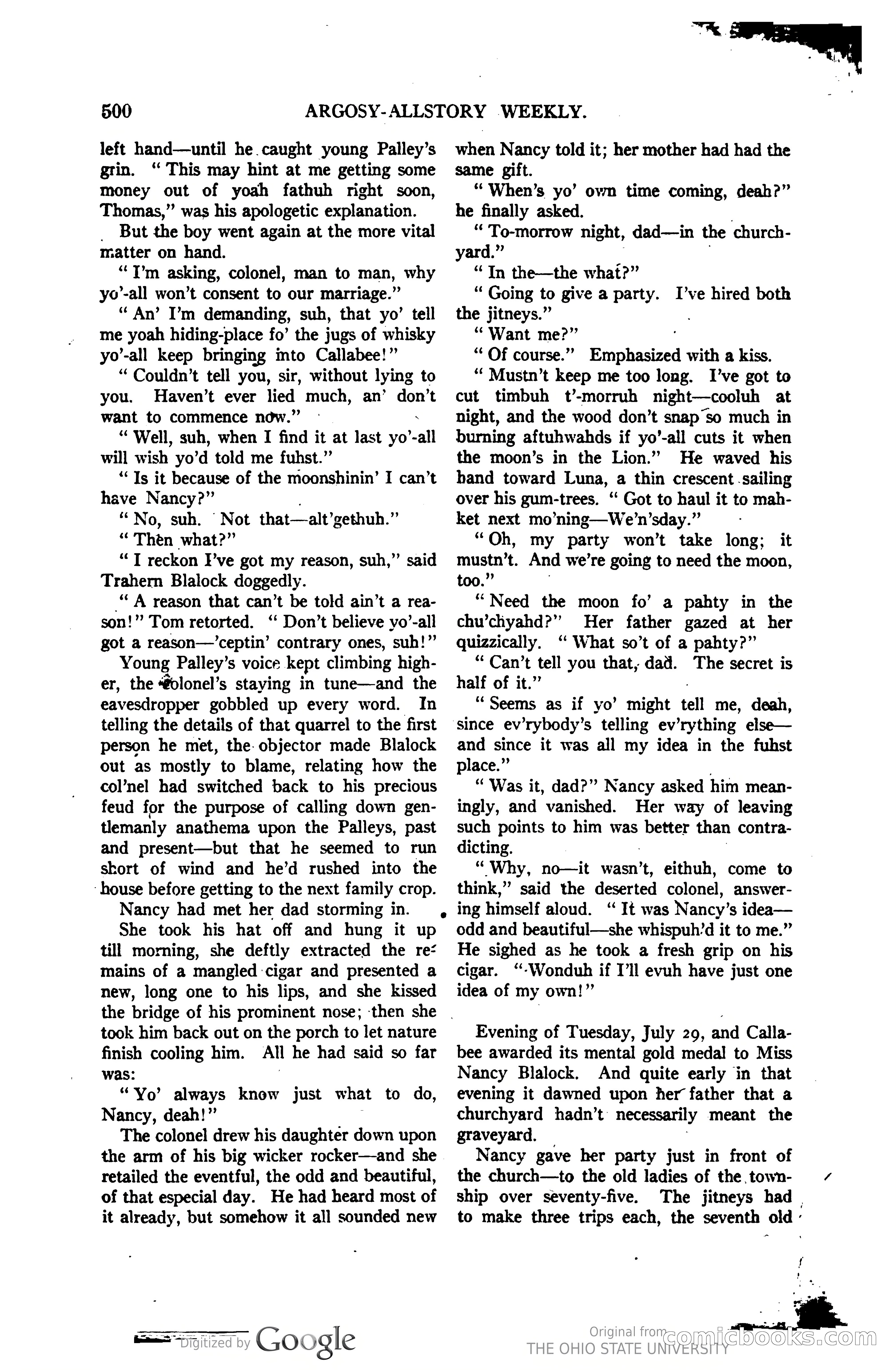 Argosy All-Story Weekly, Vol. 123, No. 3 — page 218 of 232