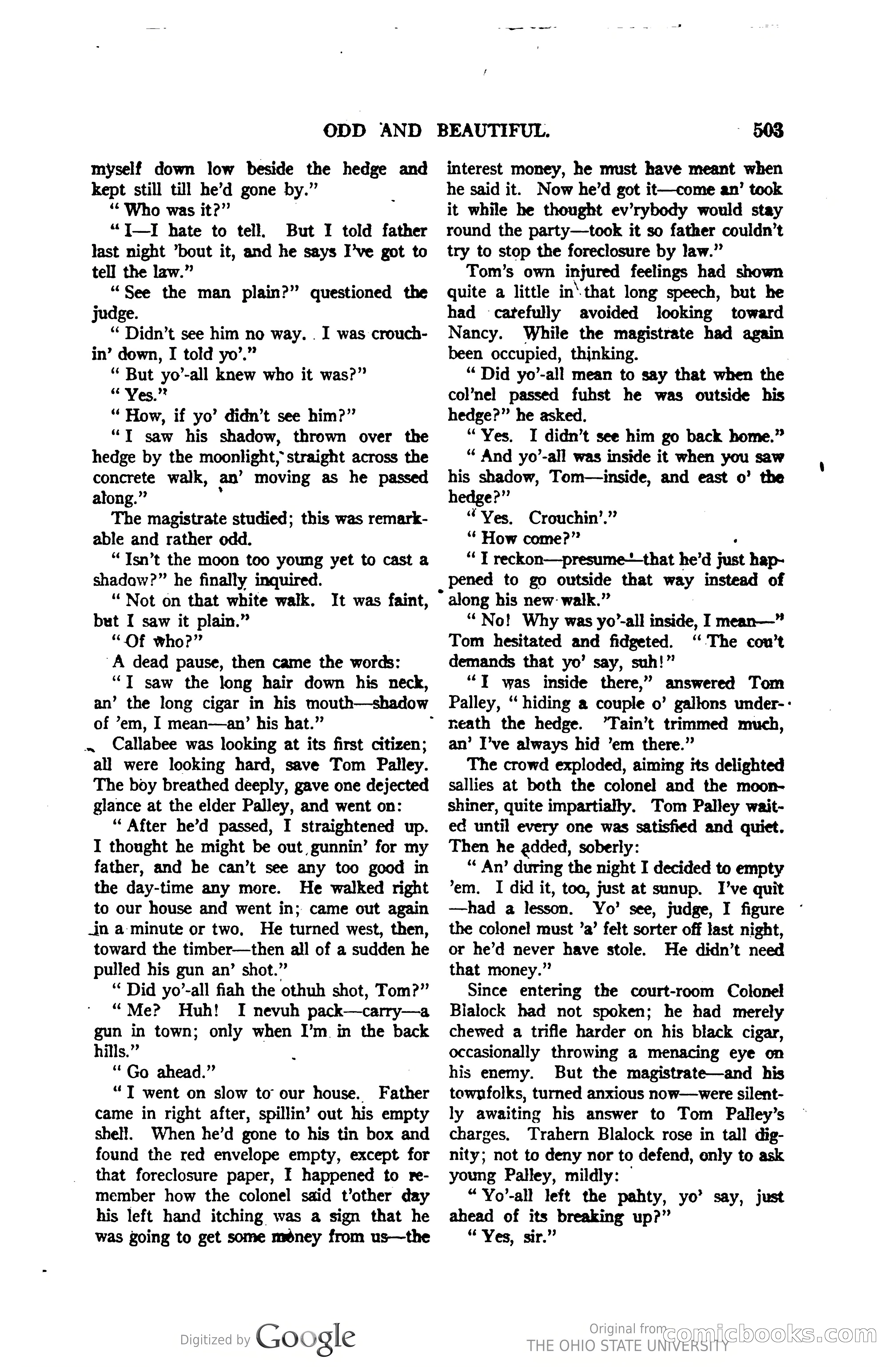 Argosy All-Story Weekly, Vol. 123, No. 3 — page 221 of 232