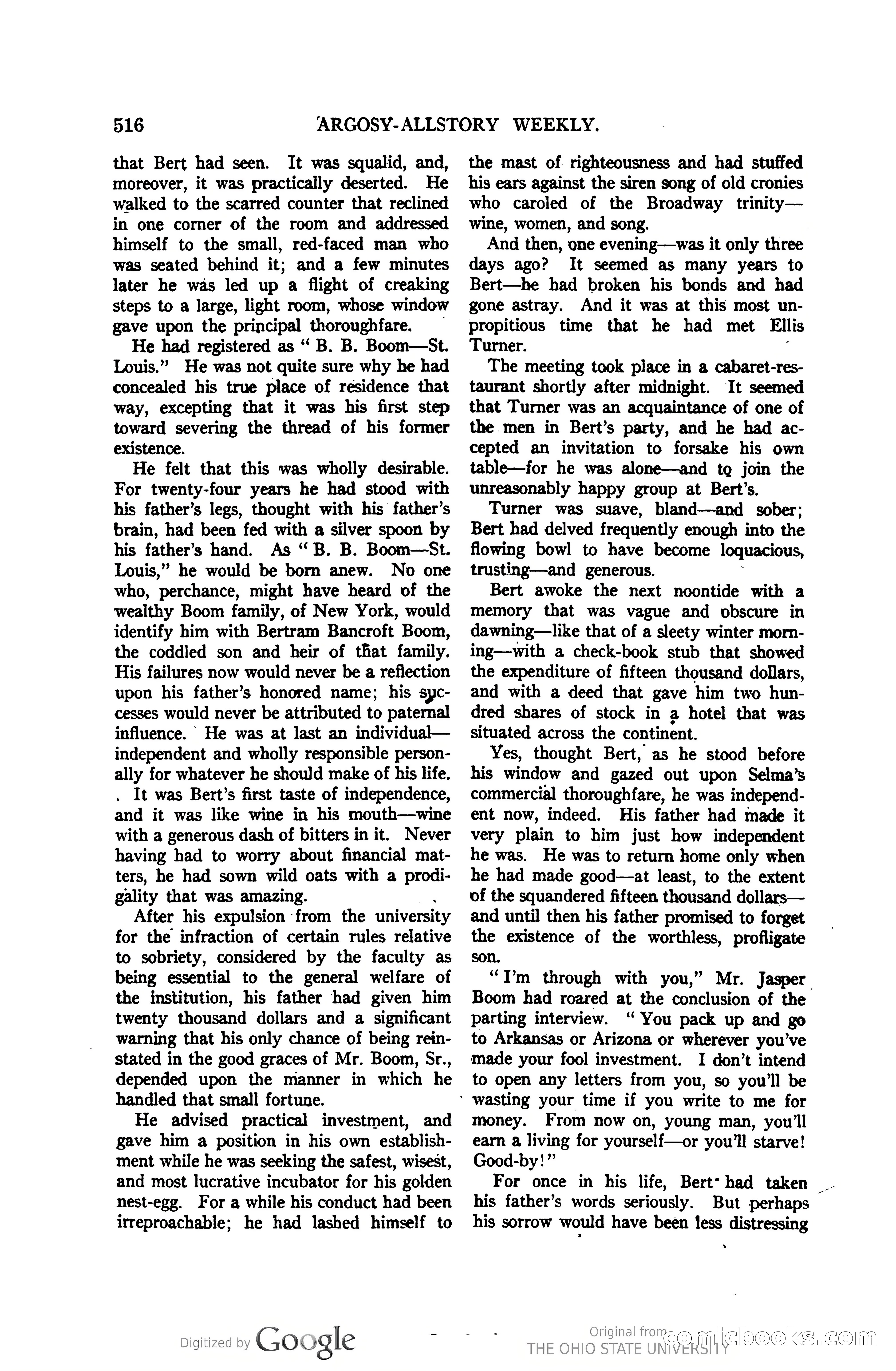 Argosy All-Story Weekly, Vol. 123, No. 4 — page 10 of 200