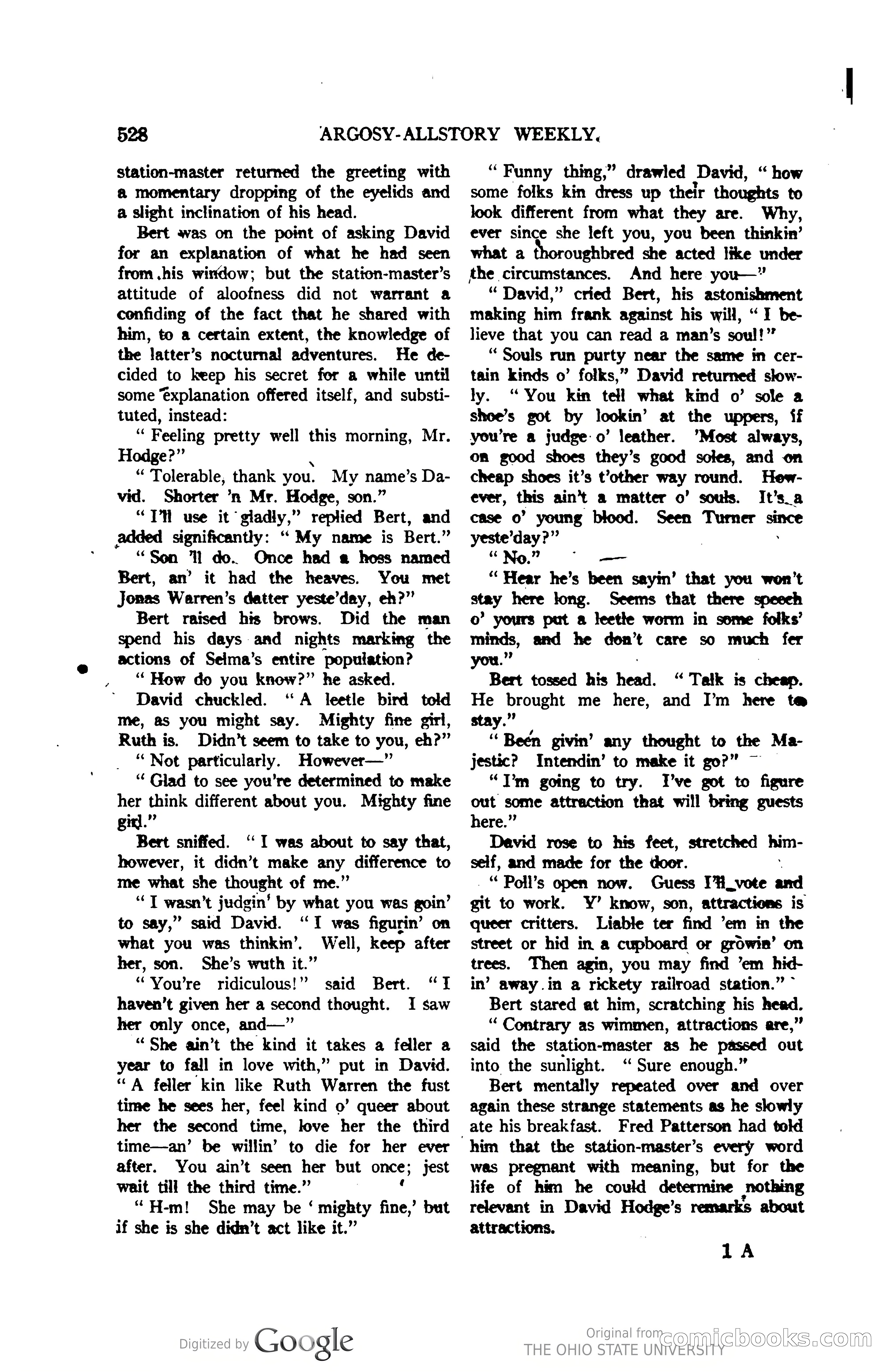 Argosy All-Story Weekly, Vol. 123, No. 4 — page 22 of 200