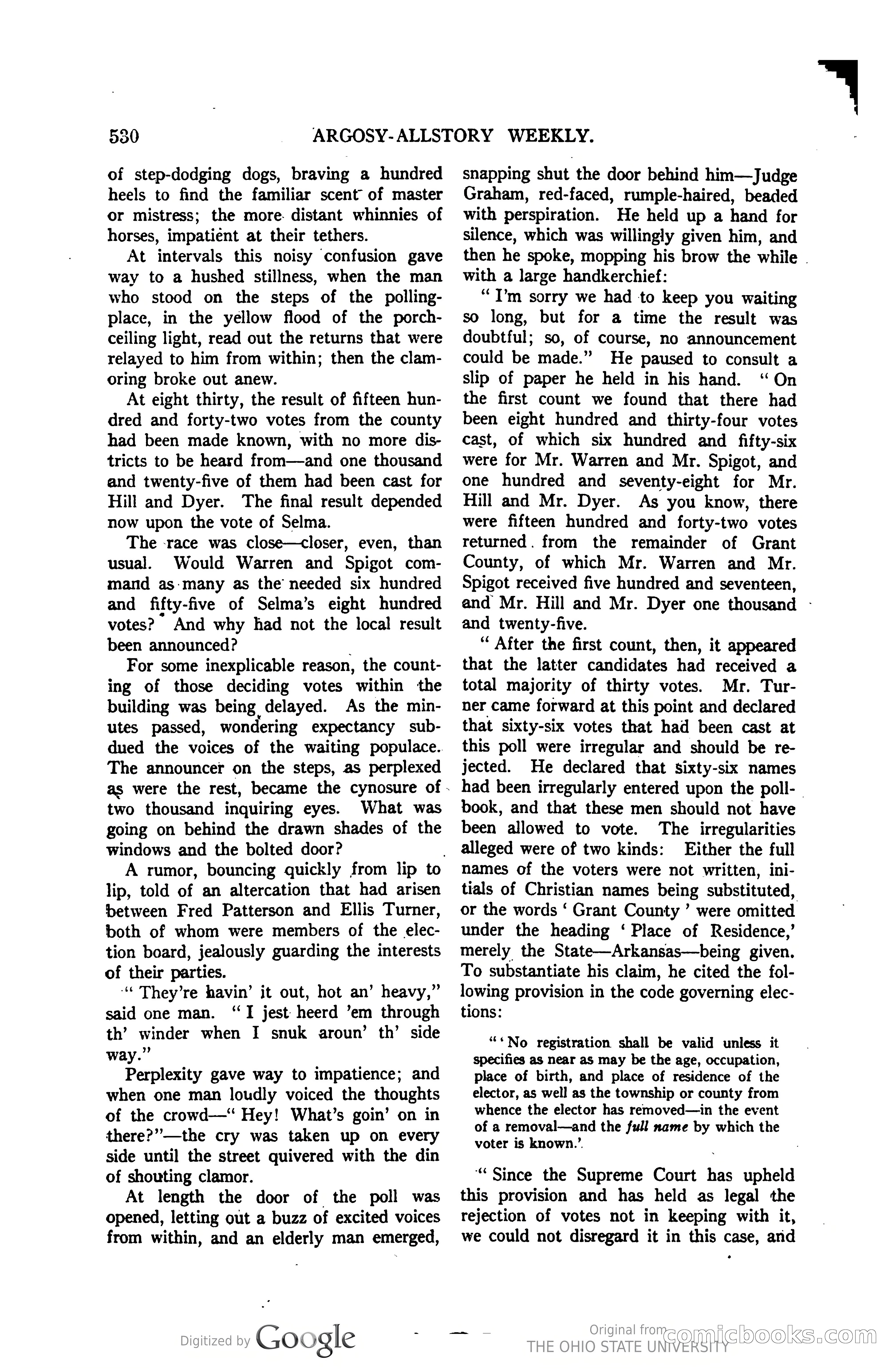 Argosy All-Story Weekly, Vol. 123, No. 4 — page 24 of 200