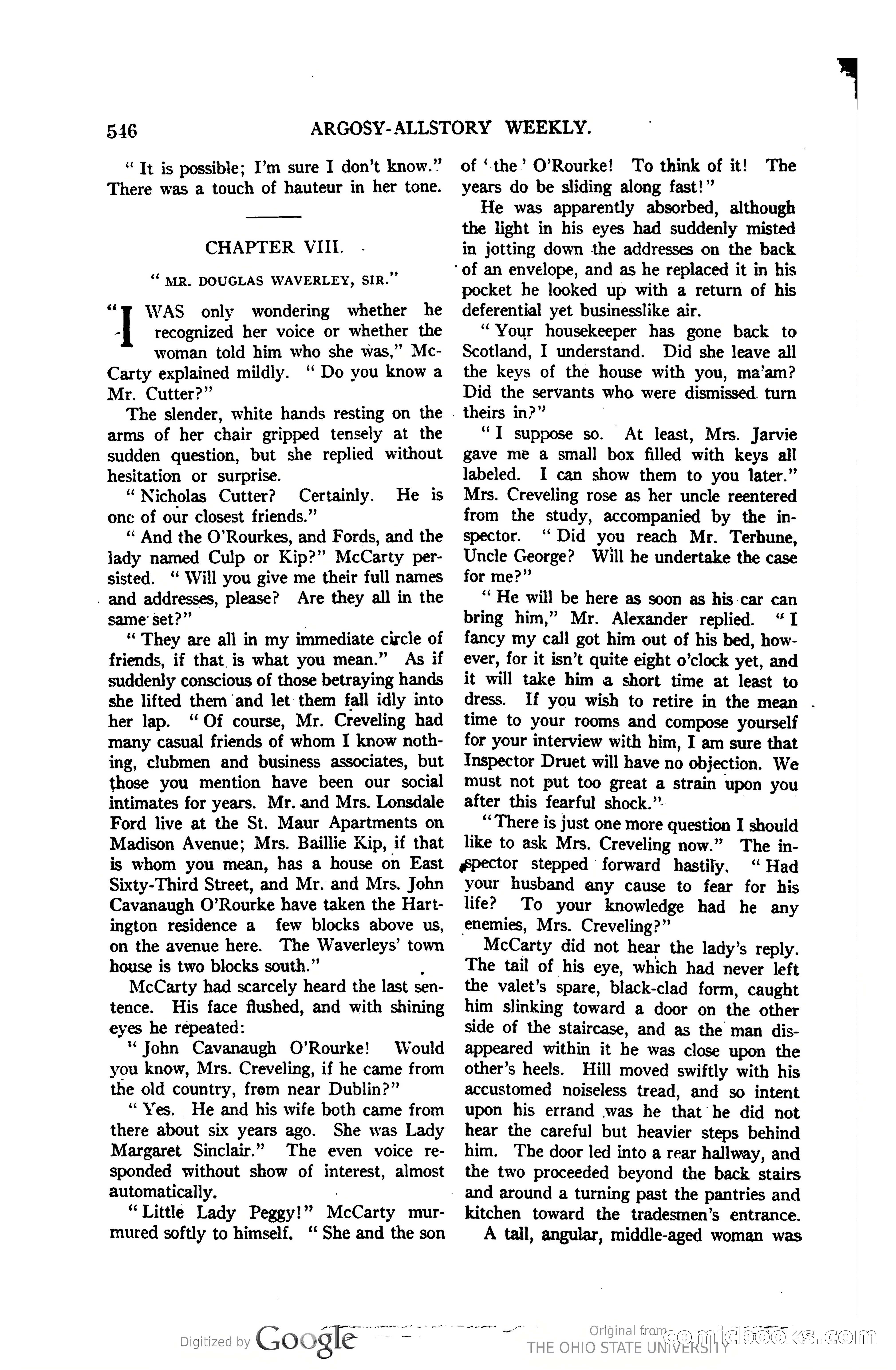 Argosy All-Story Weekly, Vol. 123, No. 4 — page 40 of 200