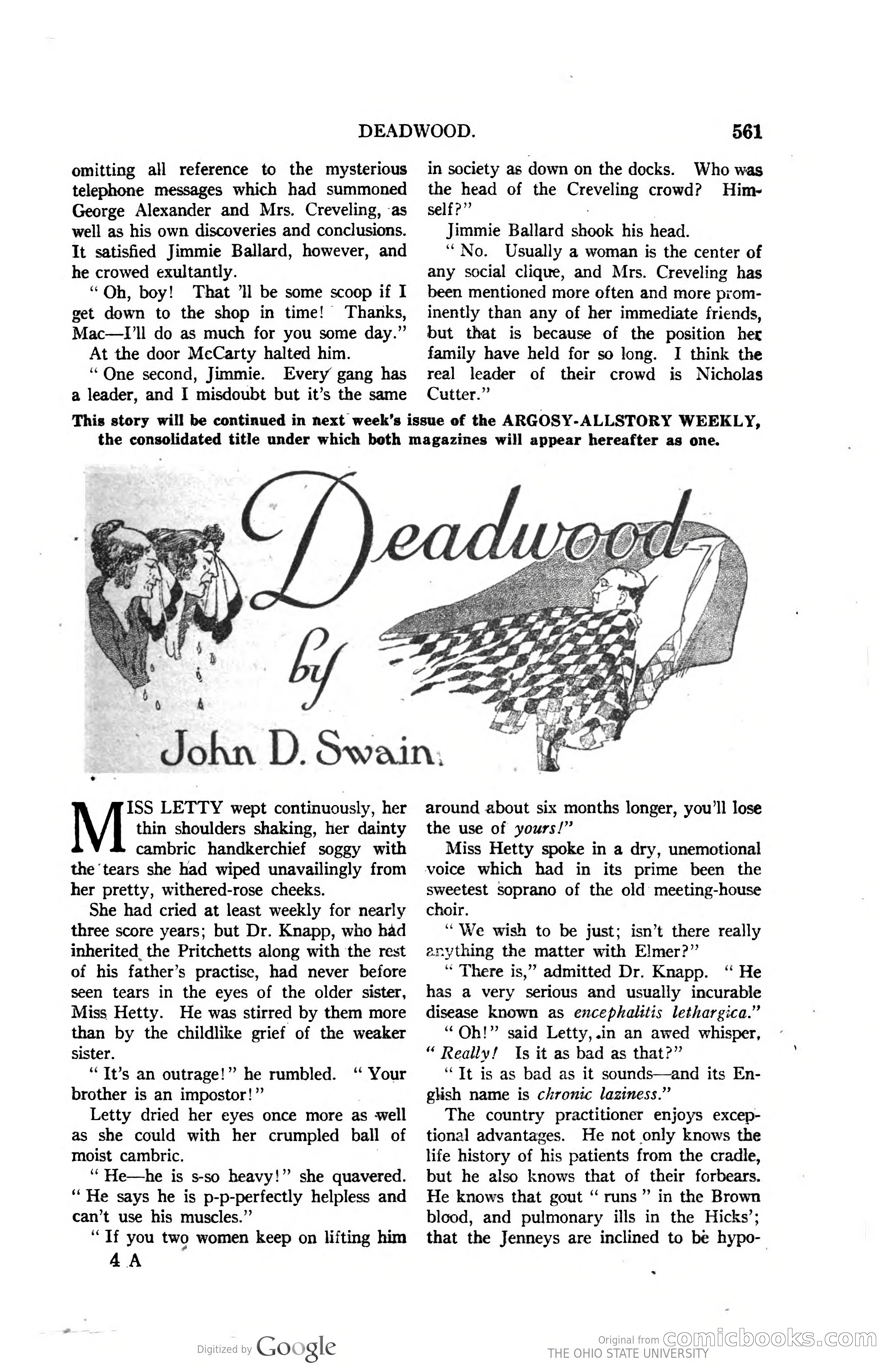 Argosy All-Story Weekly, Vol. 123, No. 4 — page 55 of 200