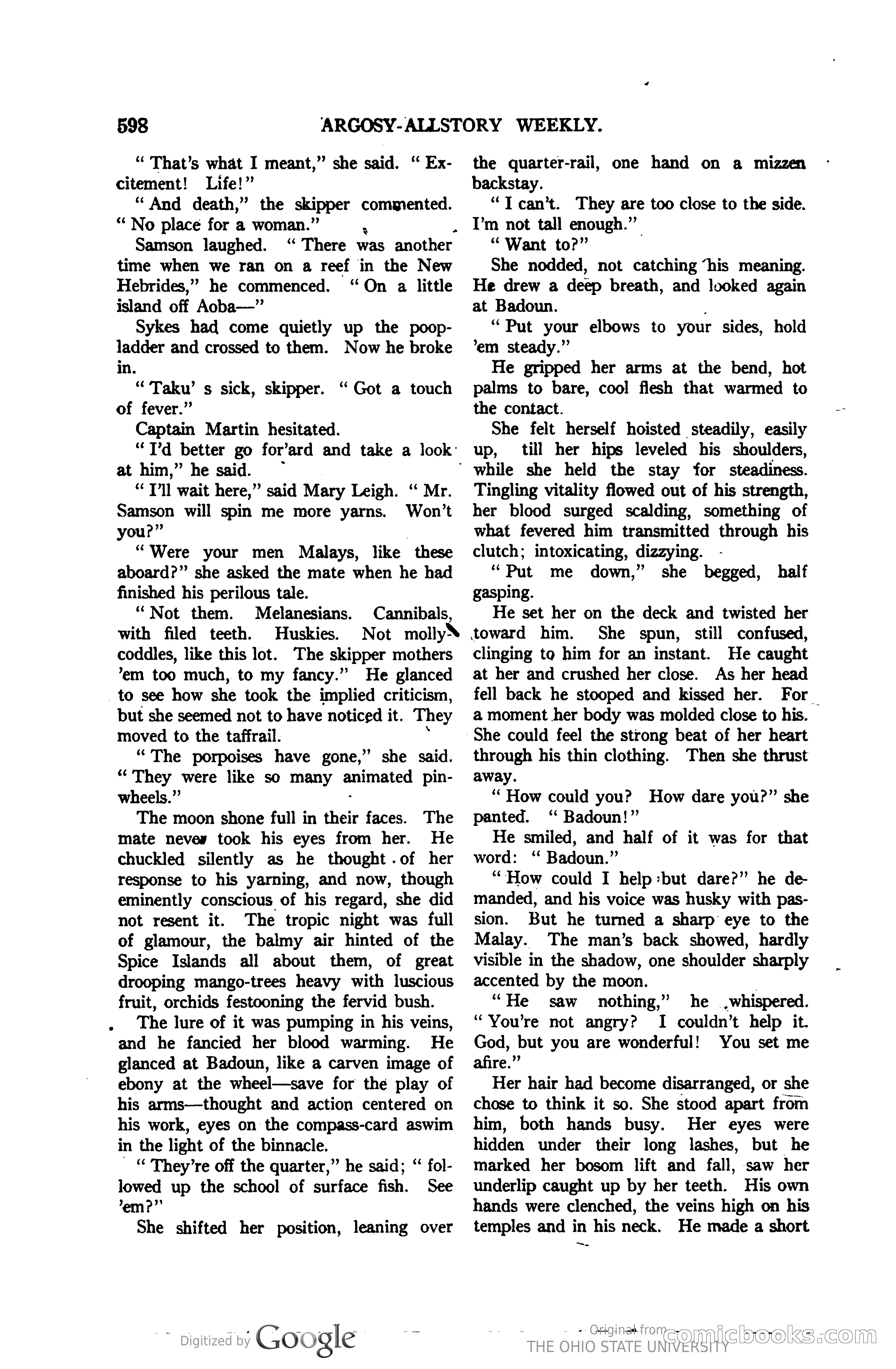Argosy All-Story Weekly, Vol. 123, No. 4 — page 92 of 200