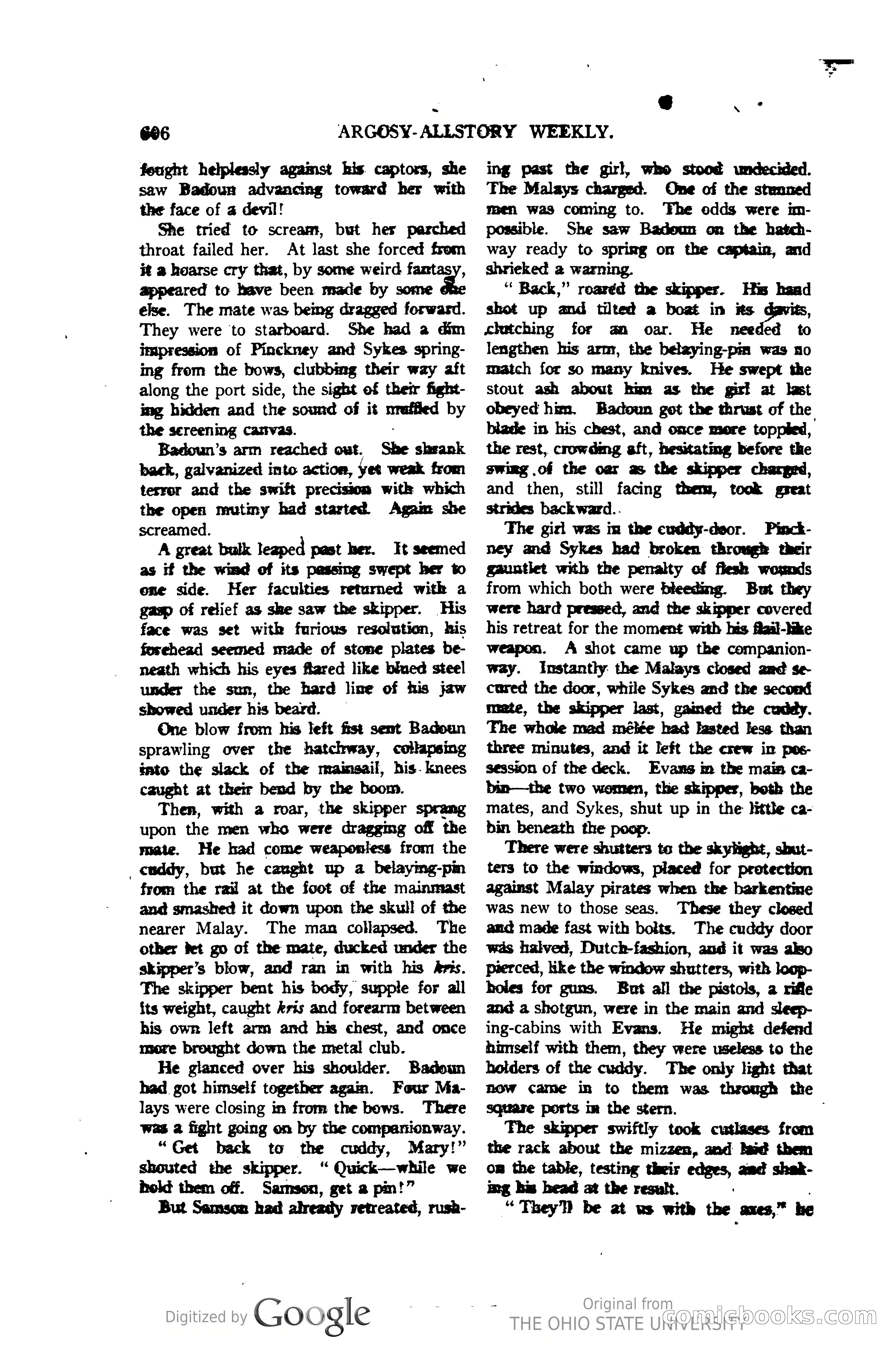 Argosy All-Story Weekly, Vol. 123, No. 4 — page 100 of 200