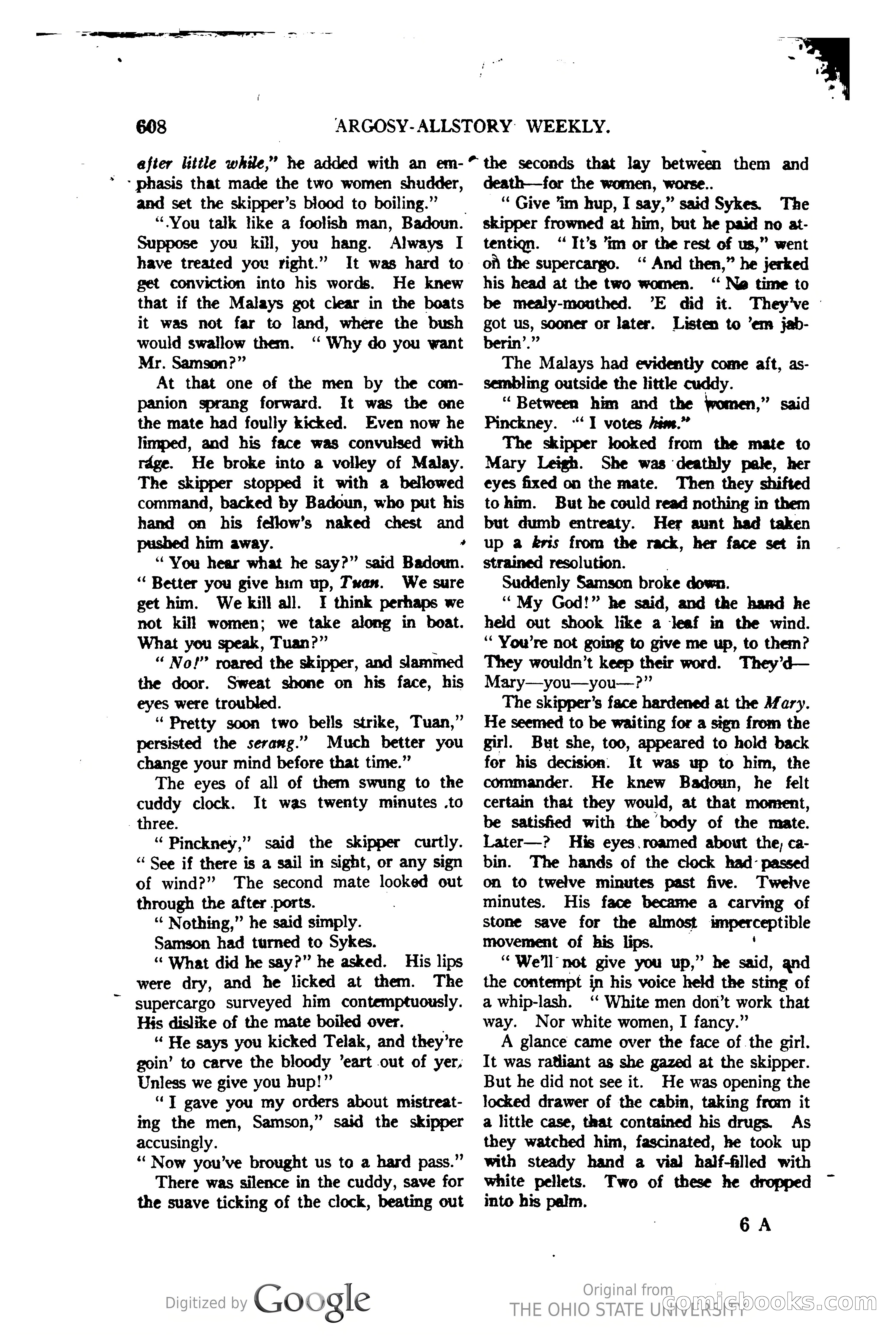 Argosy All-Story Weekly, Vol. 123, No. 4 — page 102 of 200