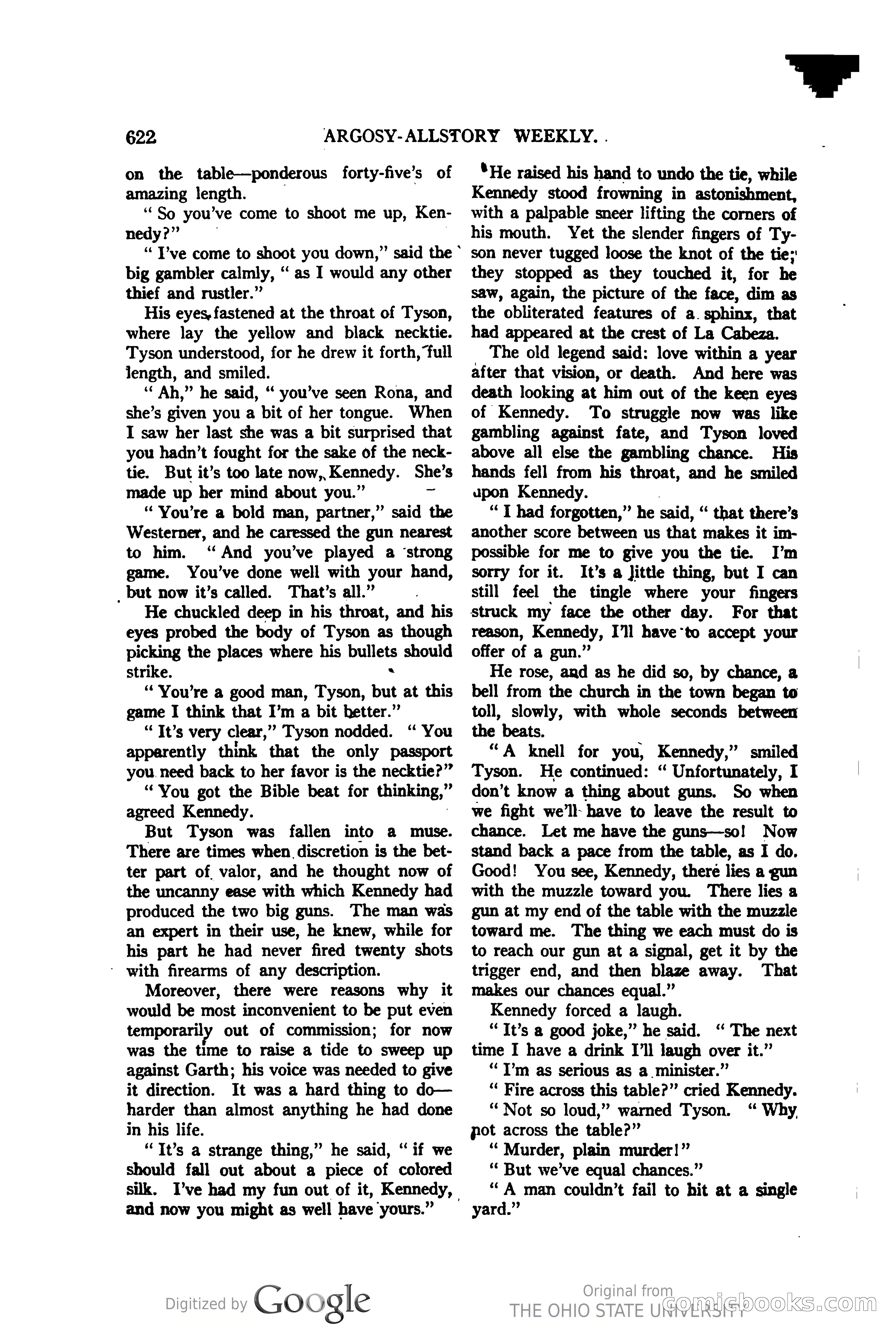 Argosy All-Story Weekly, Vol. 123, No. 4 — page 116 of 200