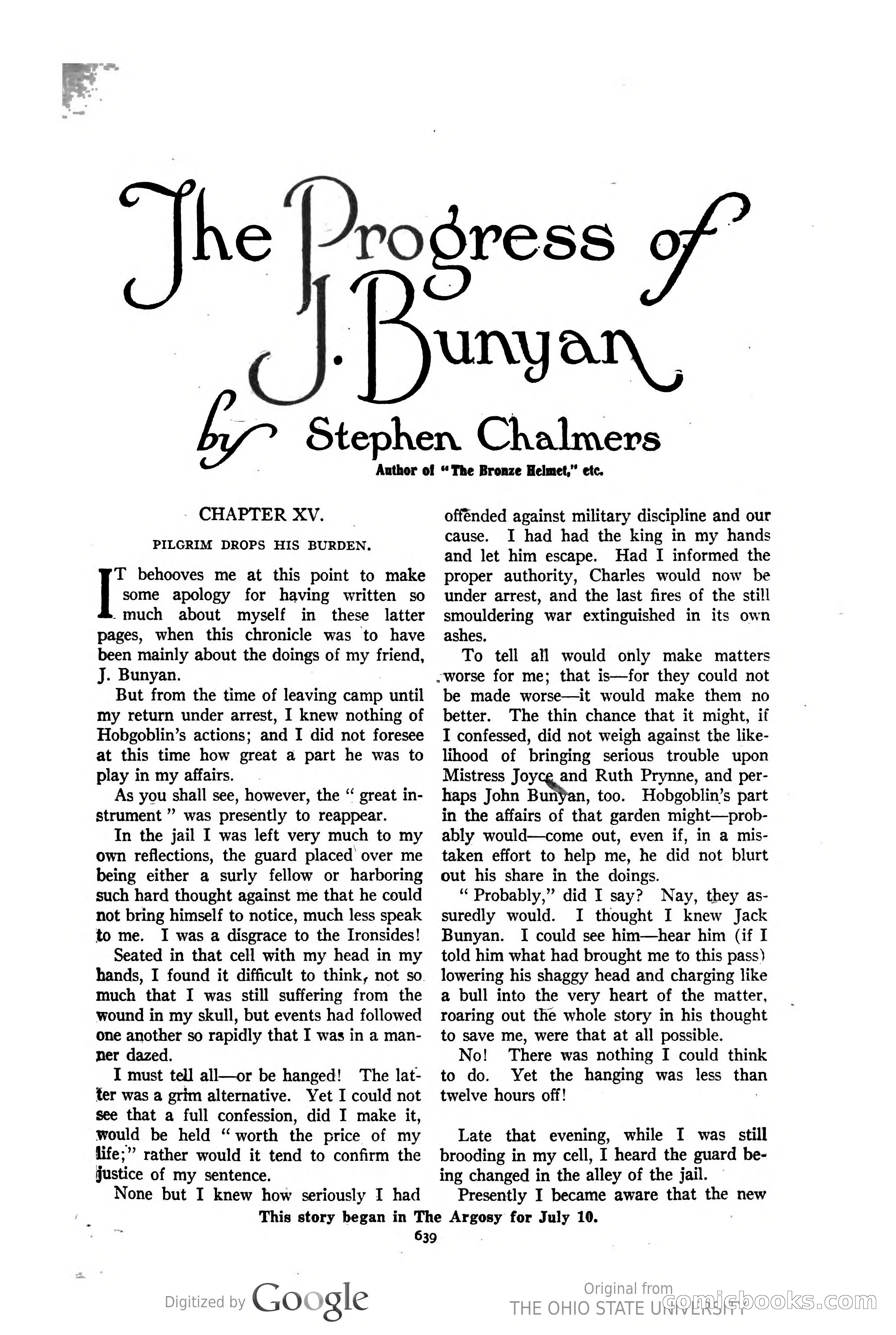 Argosy All-Story Weekly, Vol. 123, No. 4 — page 133 of 200