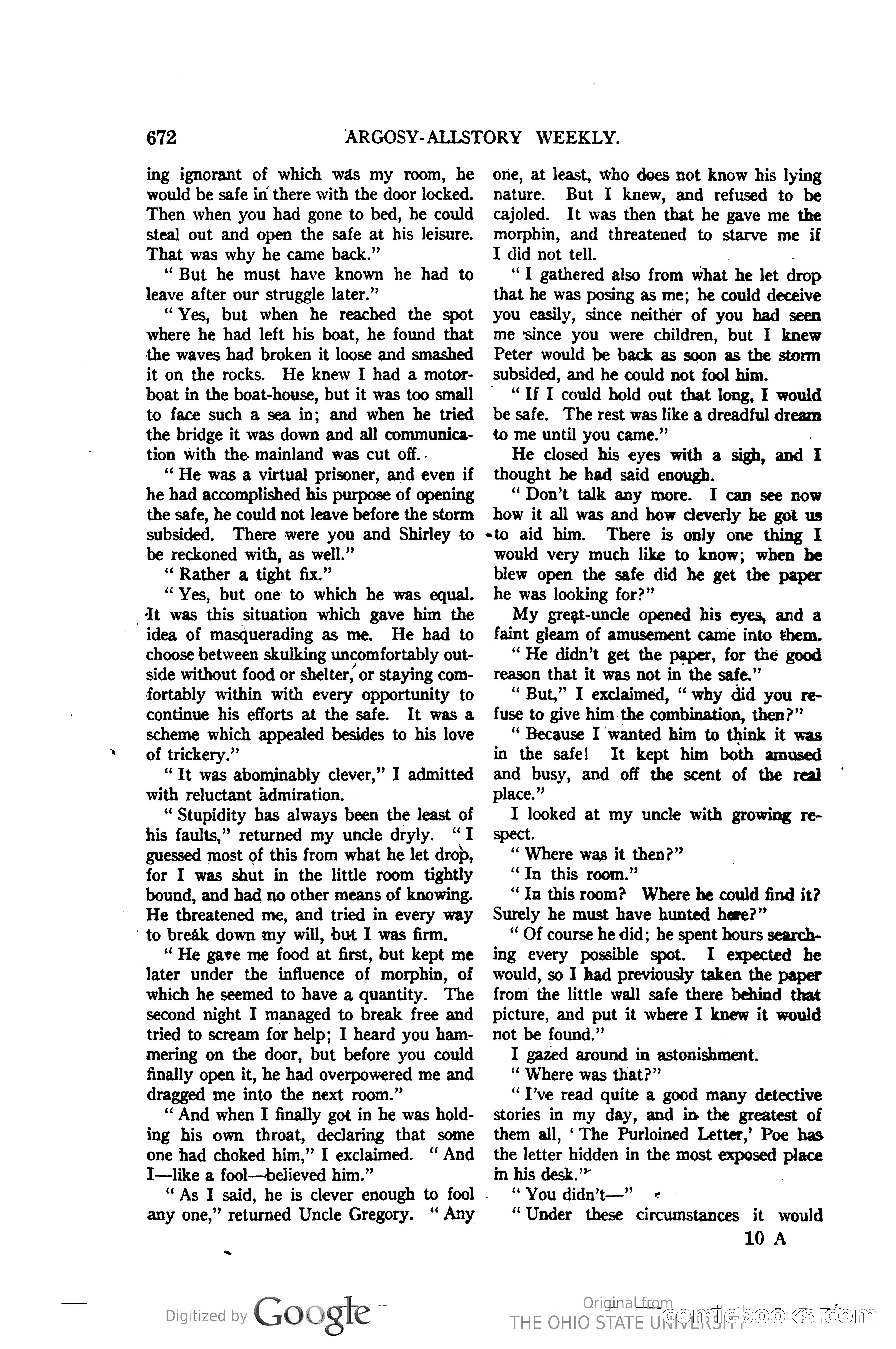 Argosy All-Story Weekly, Vol. 123, No. 4 — page 166 of 200