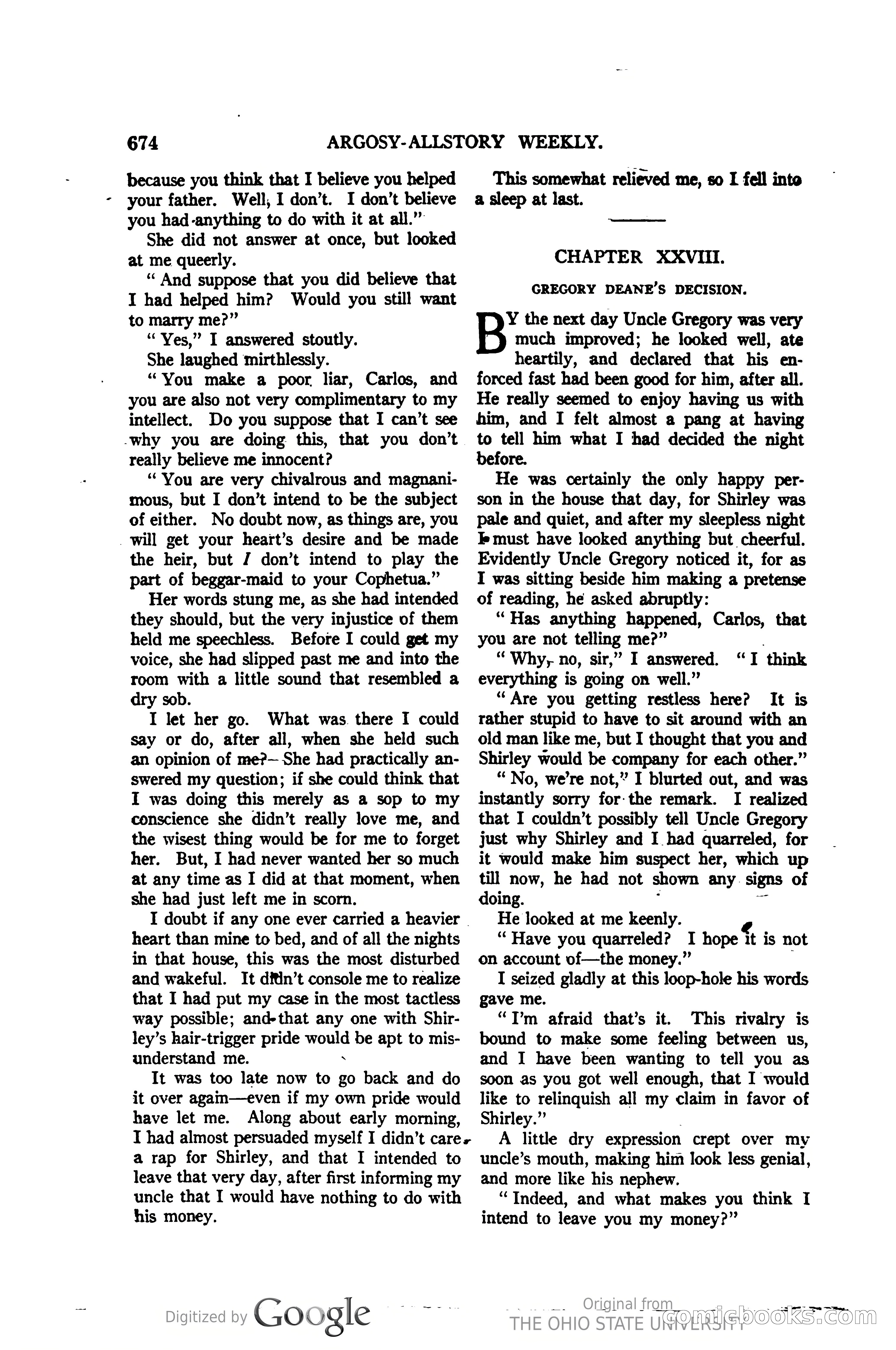 Argosy All-Story Weekly, Vol. 123, No. 4 — page 168 of 200