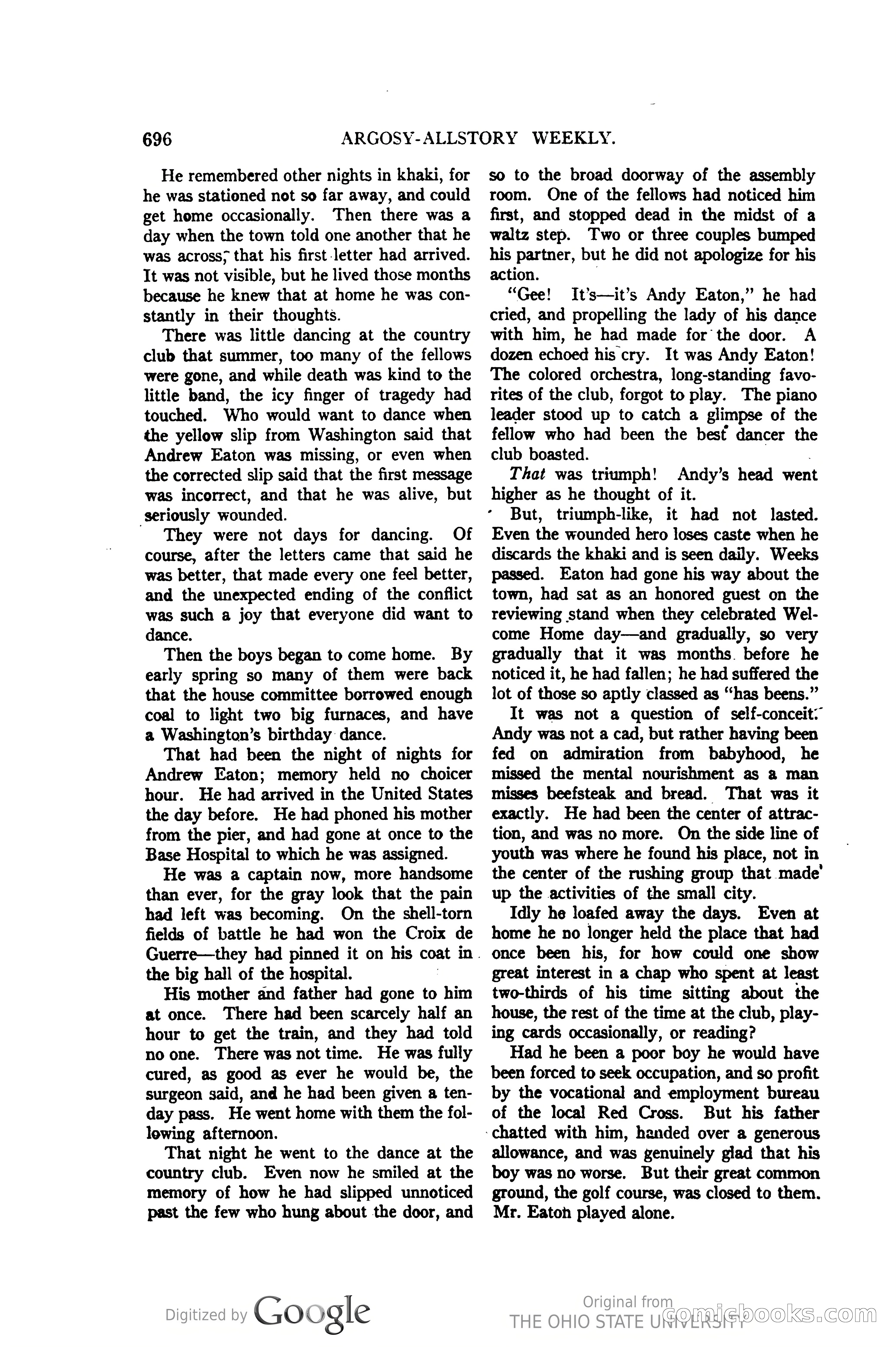 Argosy All-Story Weekly, Vol. 123, No. 4 — page 190 of 200
