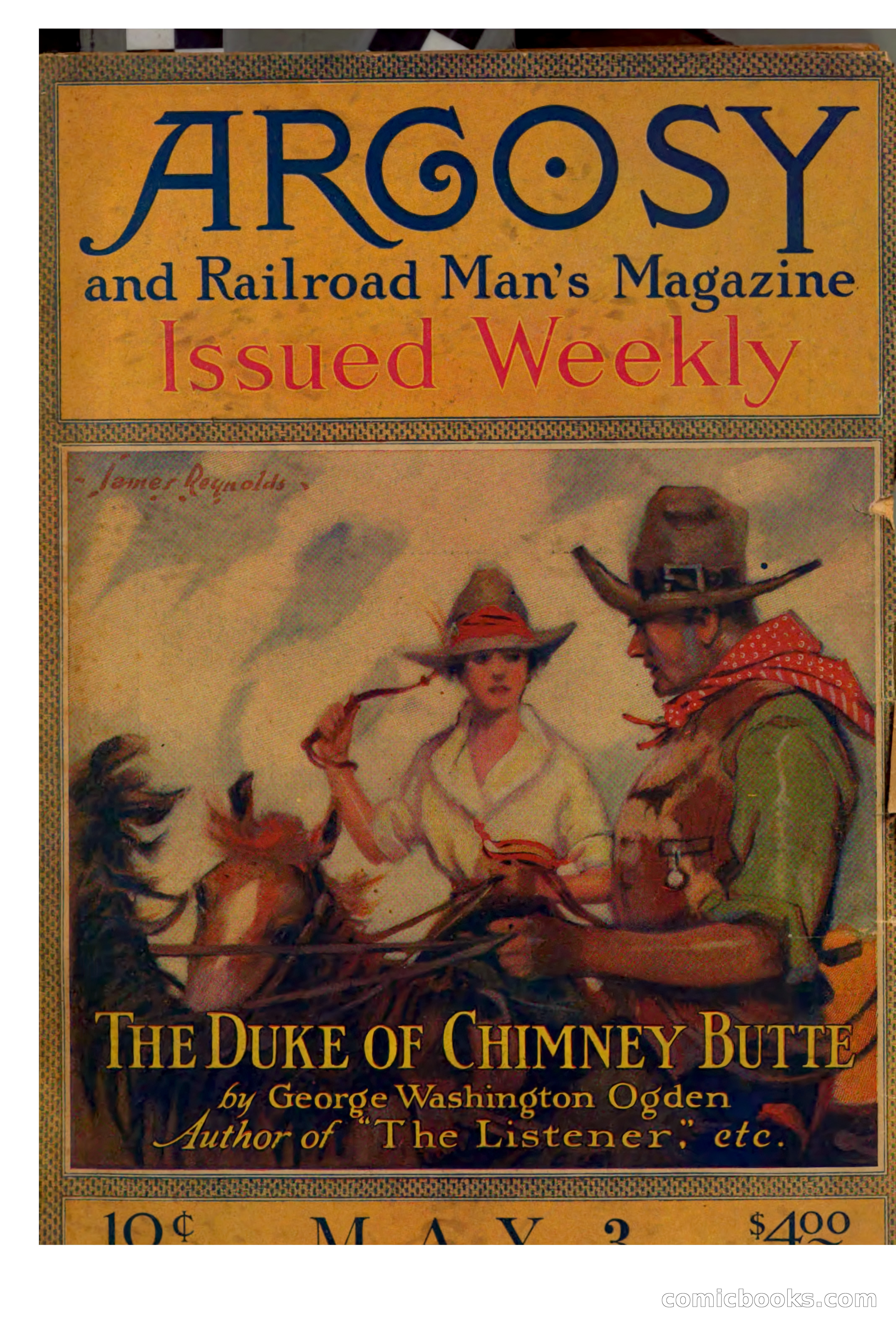 Argosy and Railroad Man's Magazine, Vol. 107 No. 3