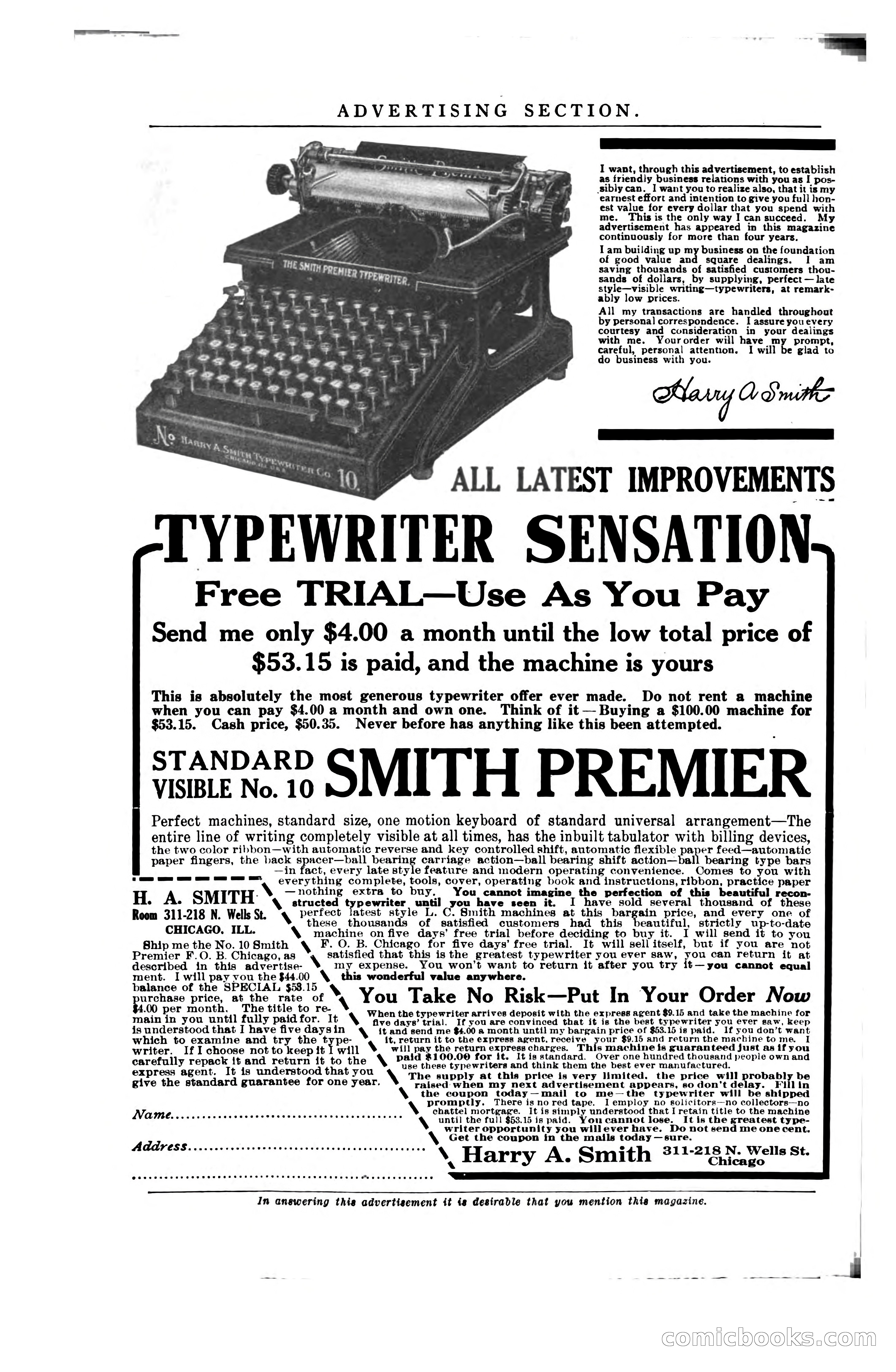 Argosy and Railroad Man's Magazine, Vol. 107 No. 3 — page 10 of 196