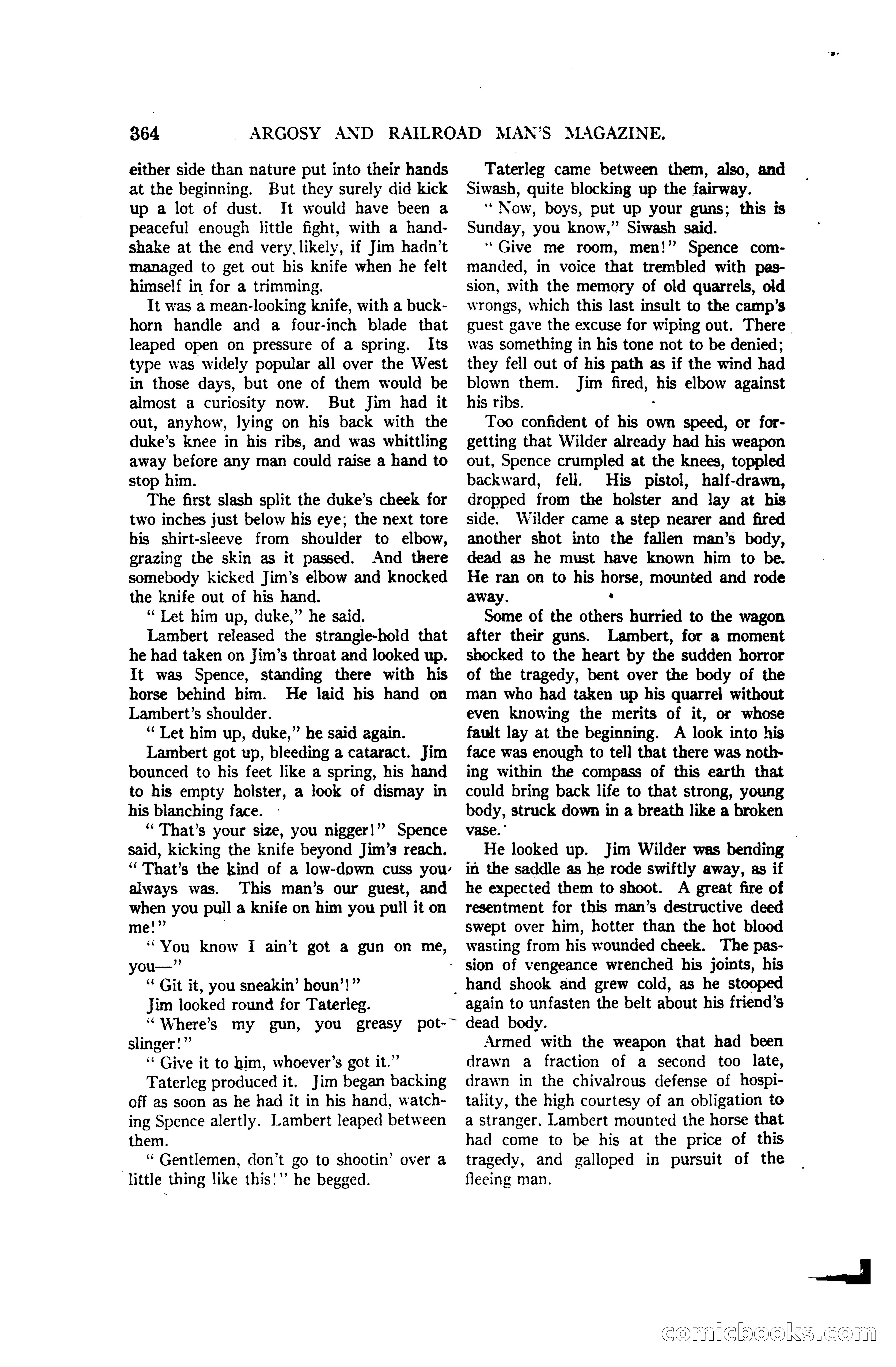 Argosy and Railroad Man's Magazine, Vol. 107 No. 3 — page 22 of 196