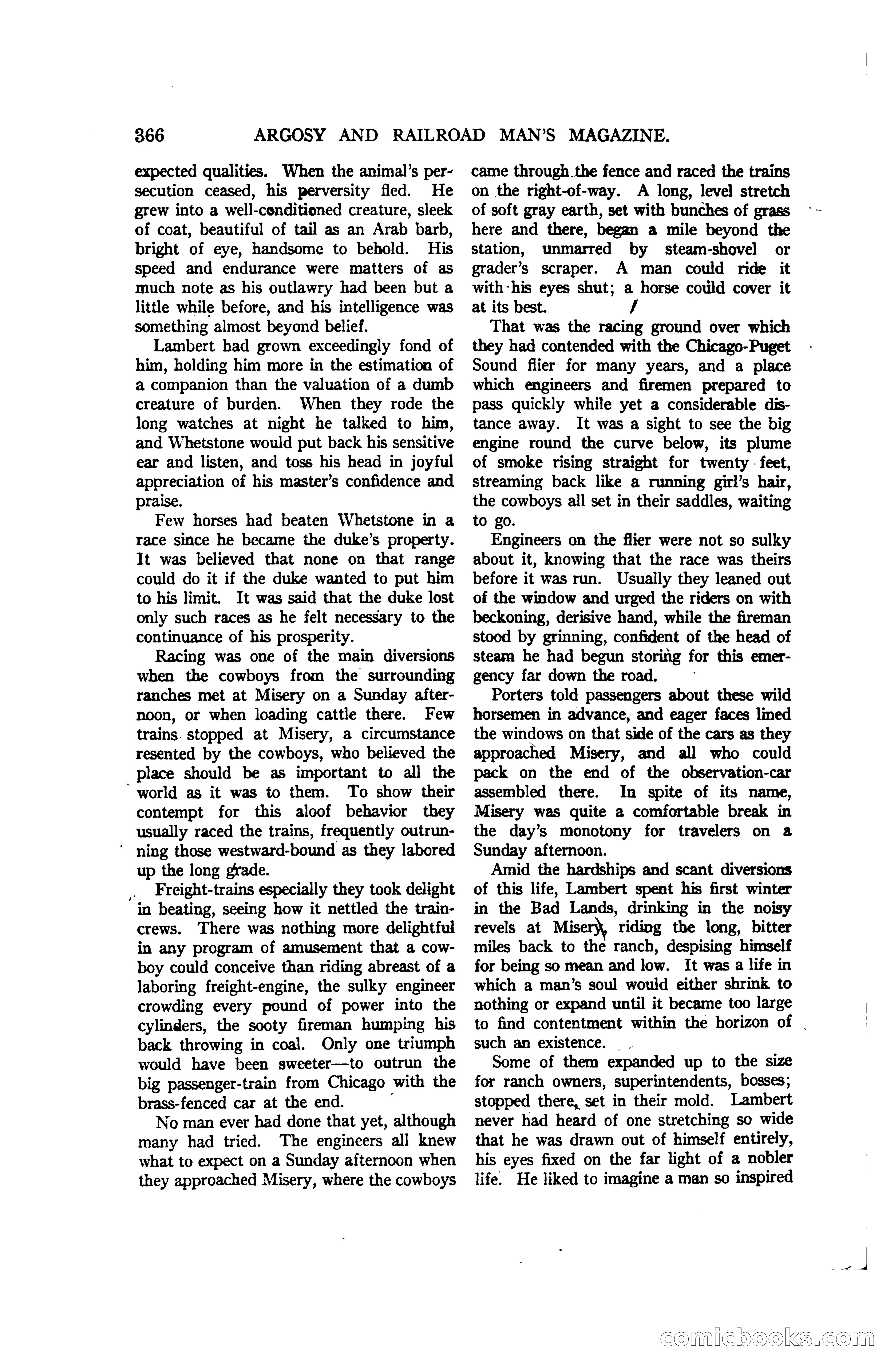Argosy and Railroad Man's Magazine, Vol. 107 No. 3 — page 24 of 196