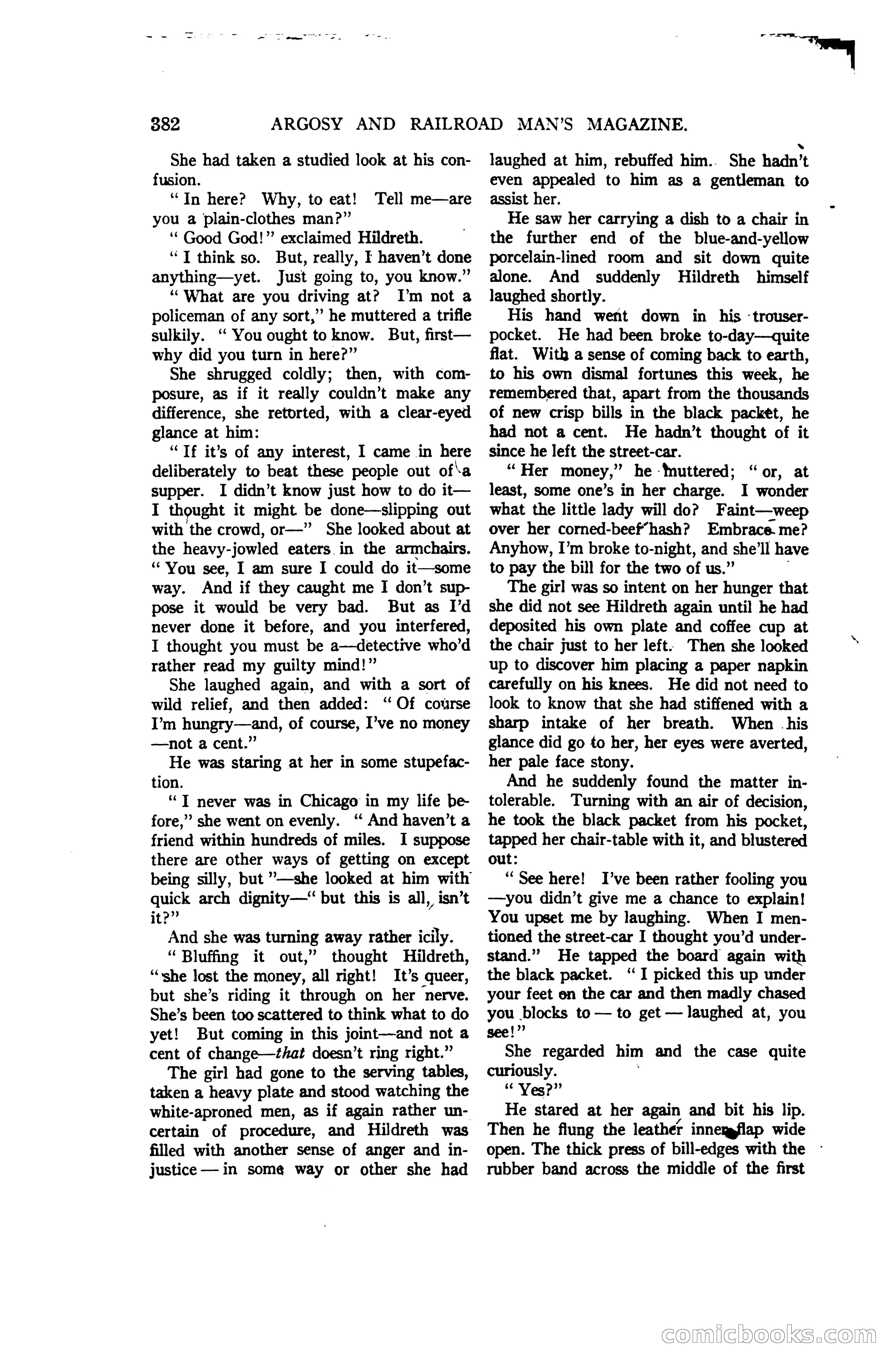 Argosy and Railroad Man's Magazine, Vol. 107 No. 3 — page 40 of 196