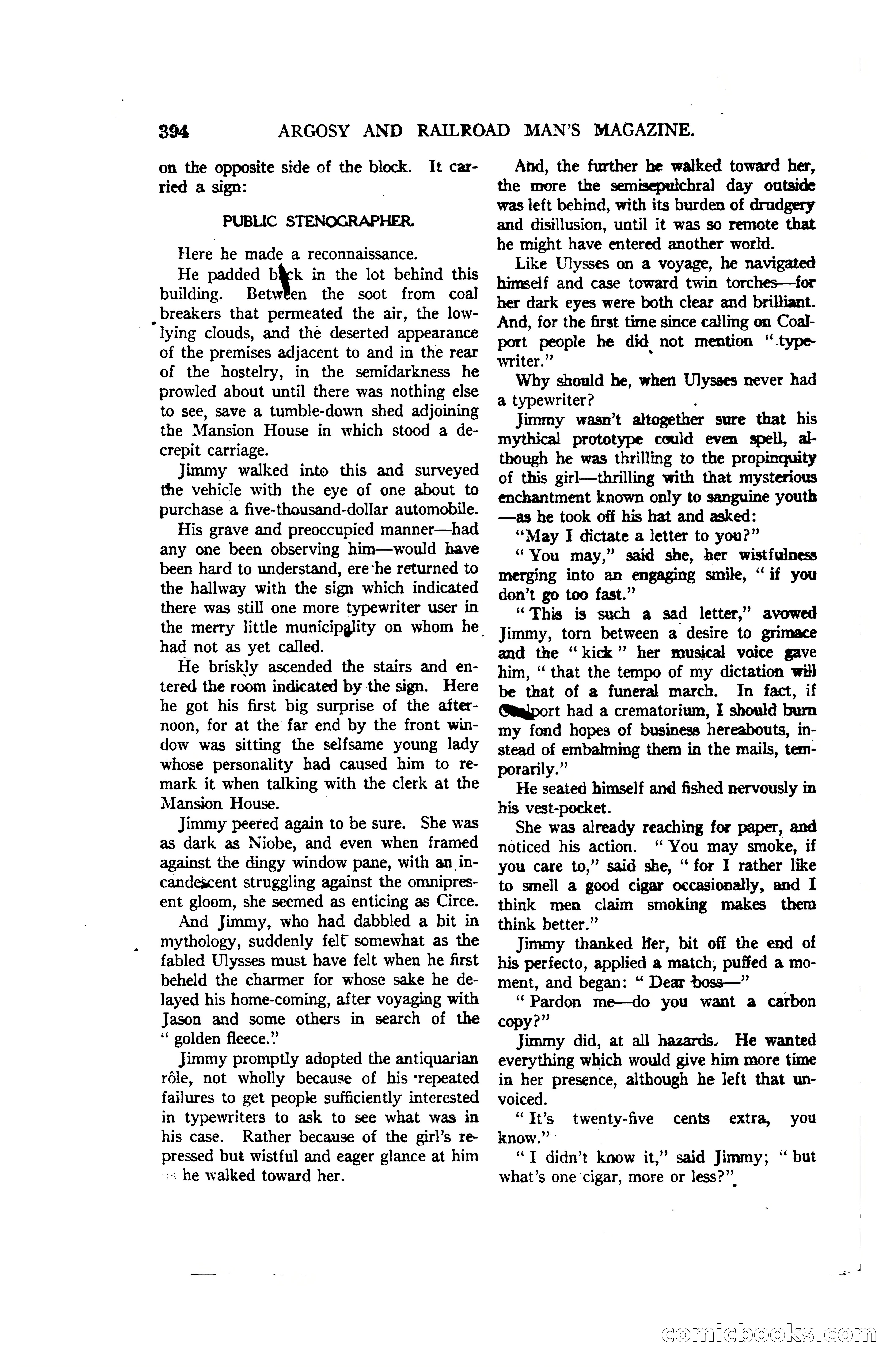Argosy and Railroad Man's Magazine, Vol. 107 No. 3 — page 52 of 196