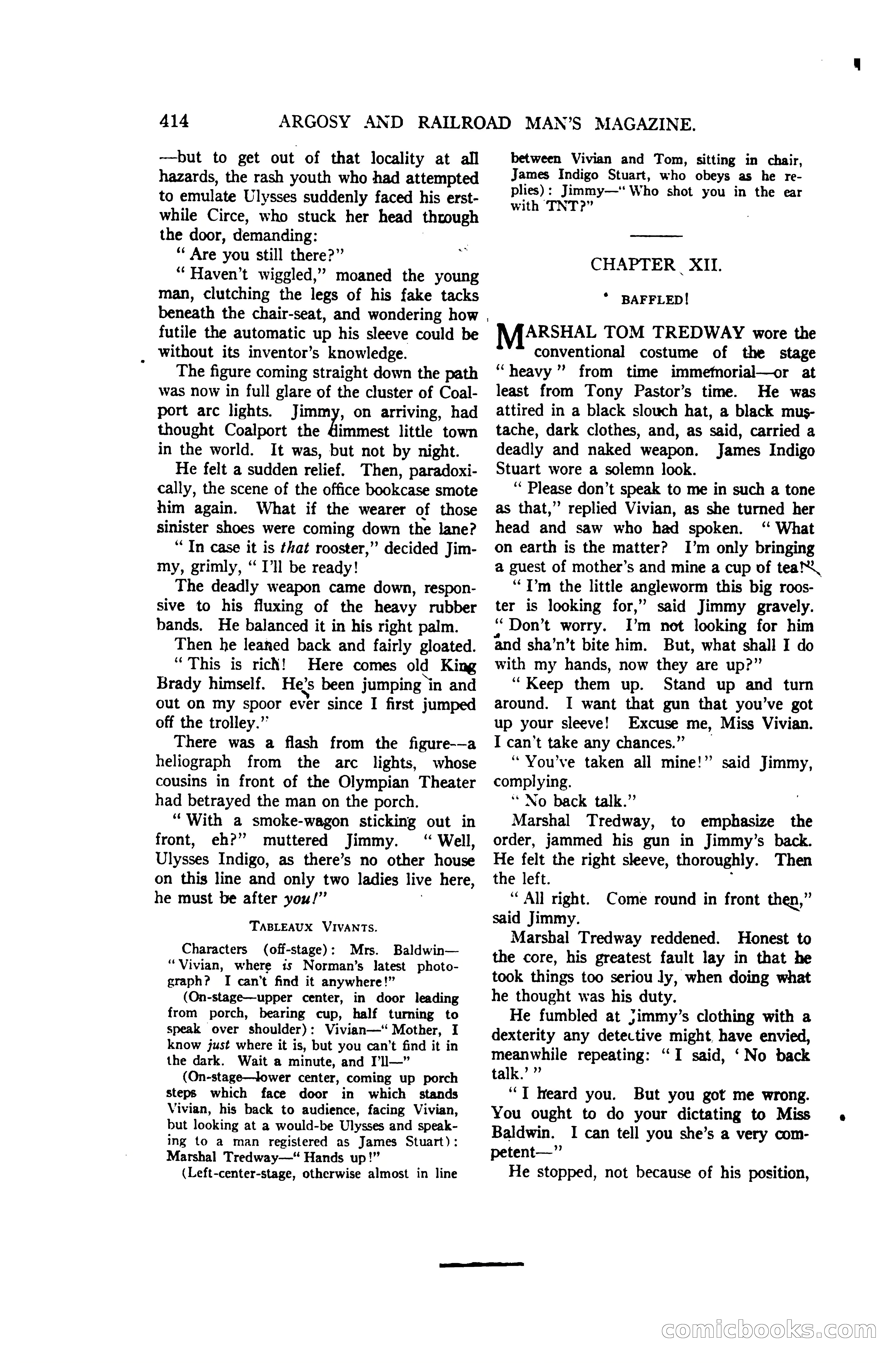 Argosy and Railroad Man's Magazine, Vol. 107 No. 3 — page 72 of 196