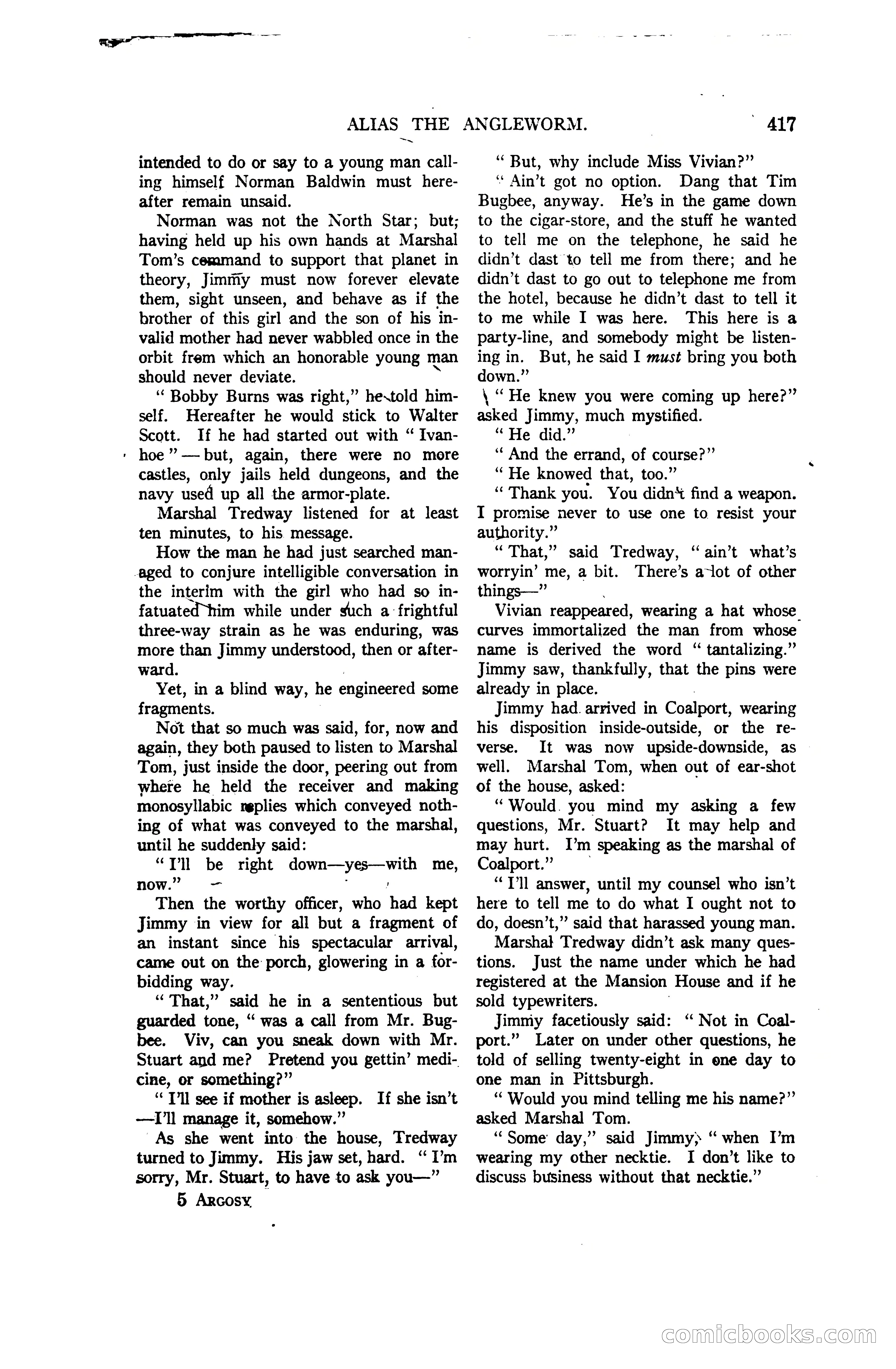 Argosy and Railroad Man's Magazine, Vol. 107 No. 3 — page 75 of 196