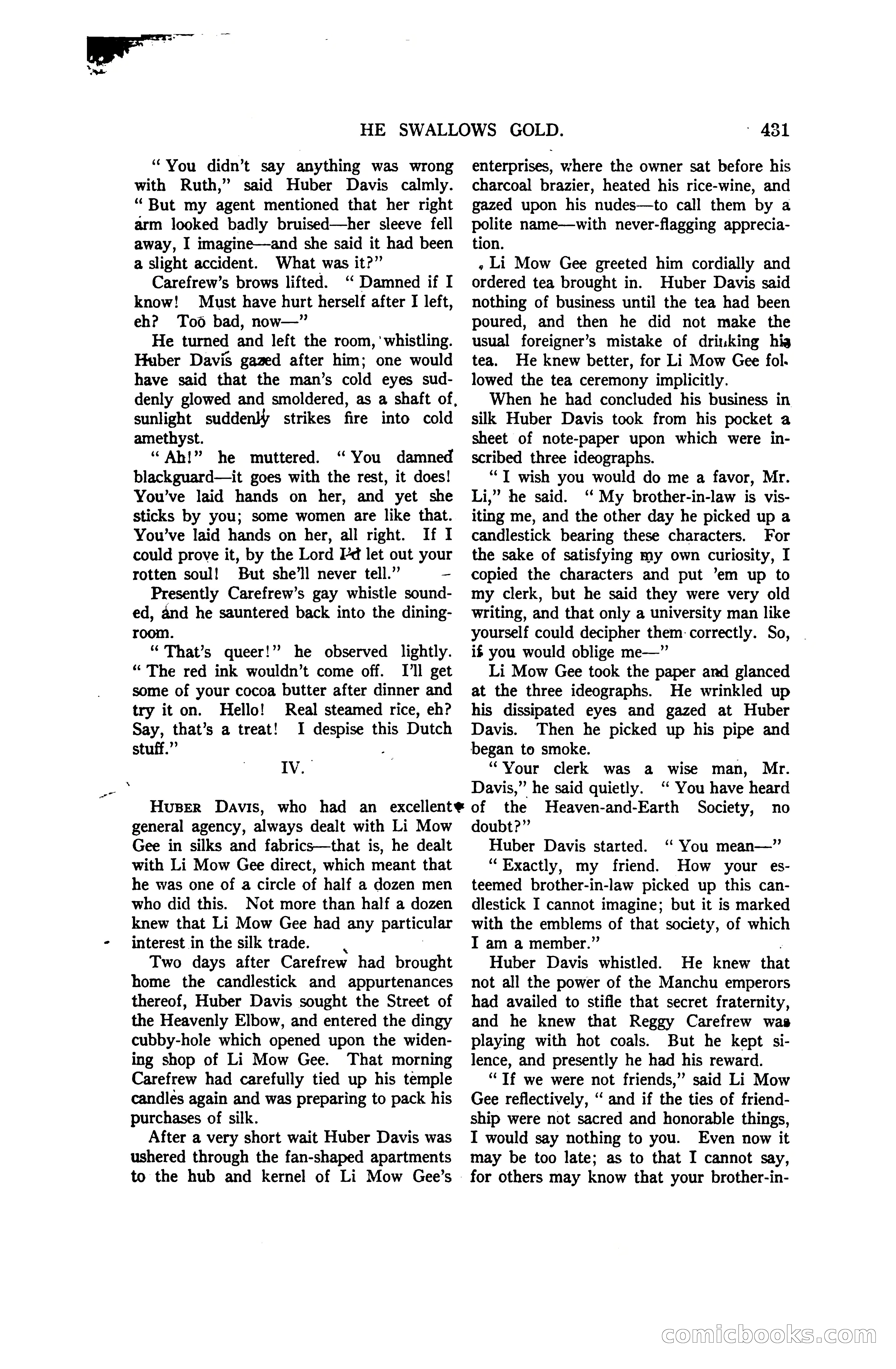 Argosy and Railroad Man's Magazine, Vol. 107 No. 3 — page 89 of 196