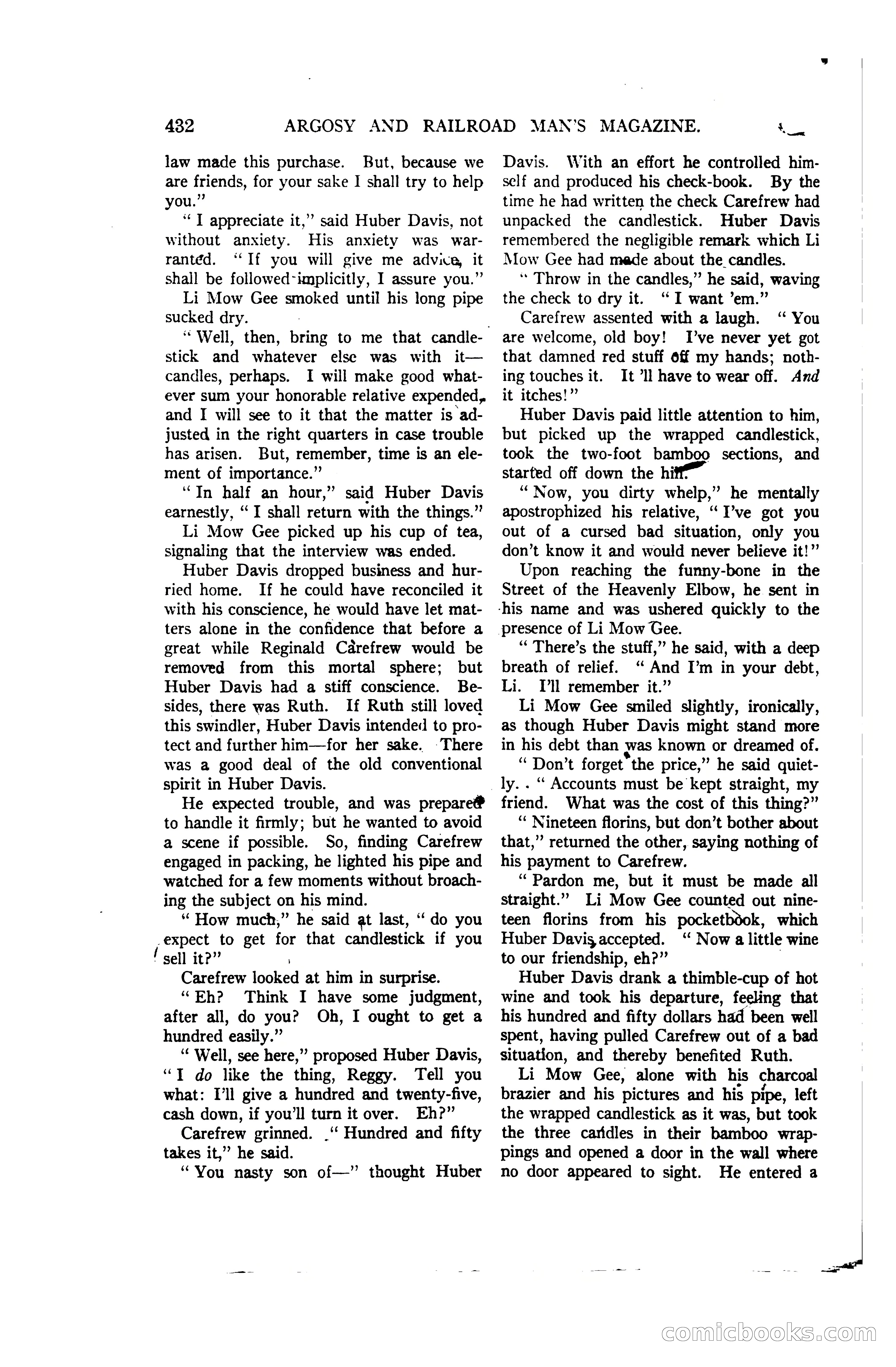 Argosy and Railroad Man's Magazine, Vol. 107 No. 3 — page 90 of 196