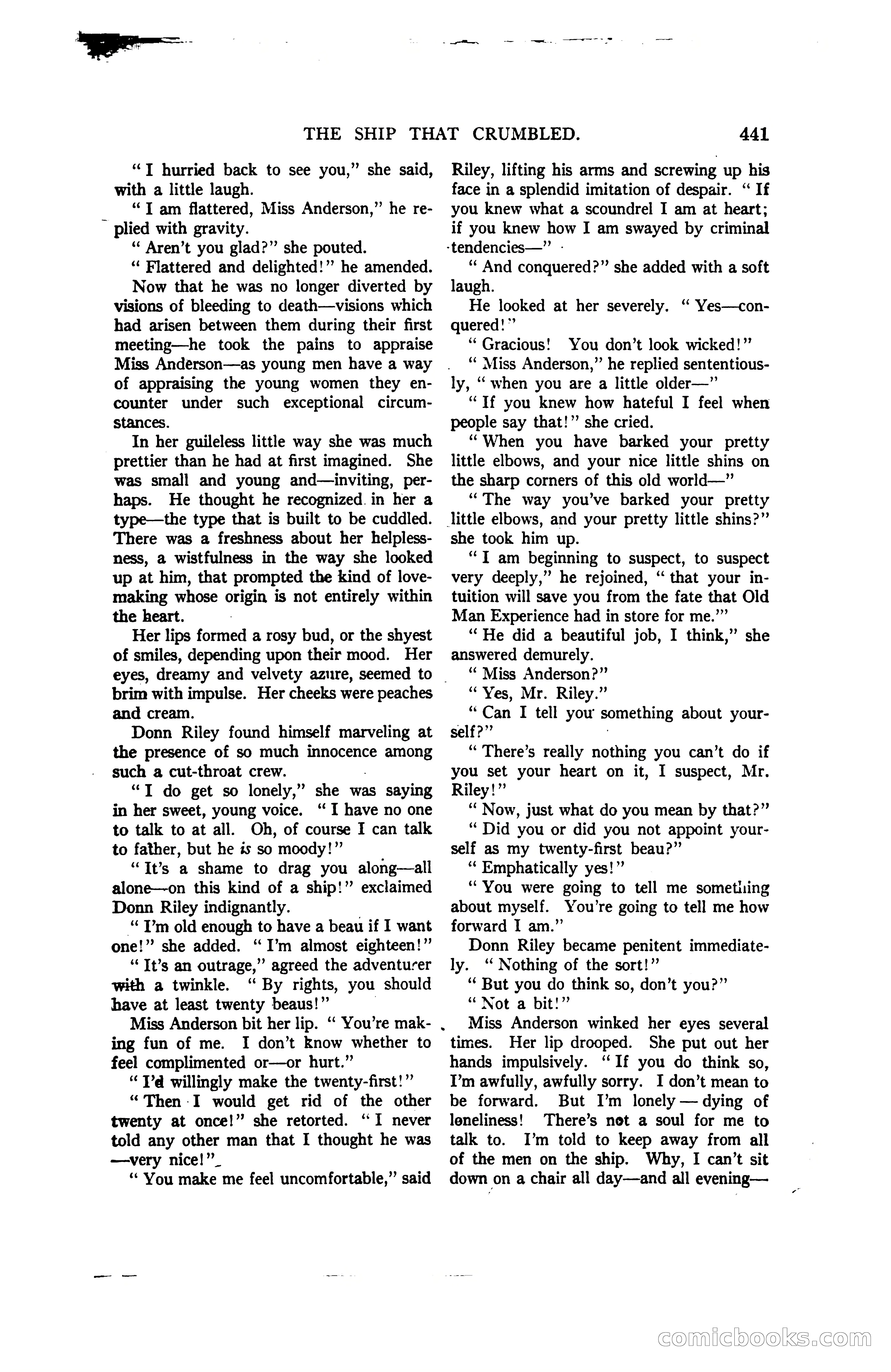 Argosy and Railroad Man's Magazine, Vol. 107 No. 3 — page 99 of 196
