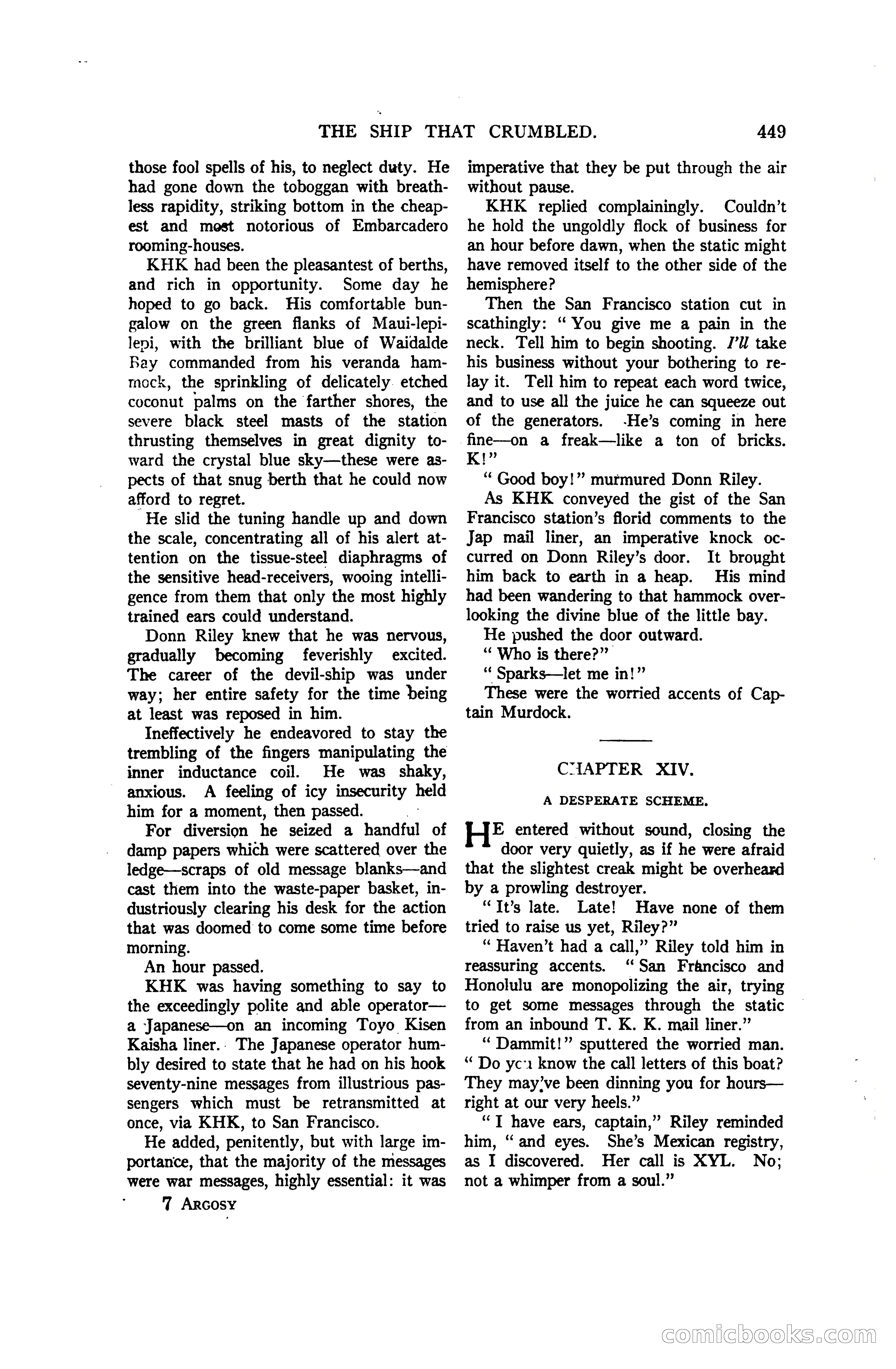Argosy and Railroad Man's Magazine, Vol. 107 No. 3 — page 107 of 196