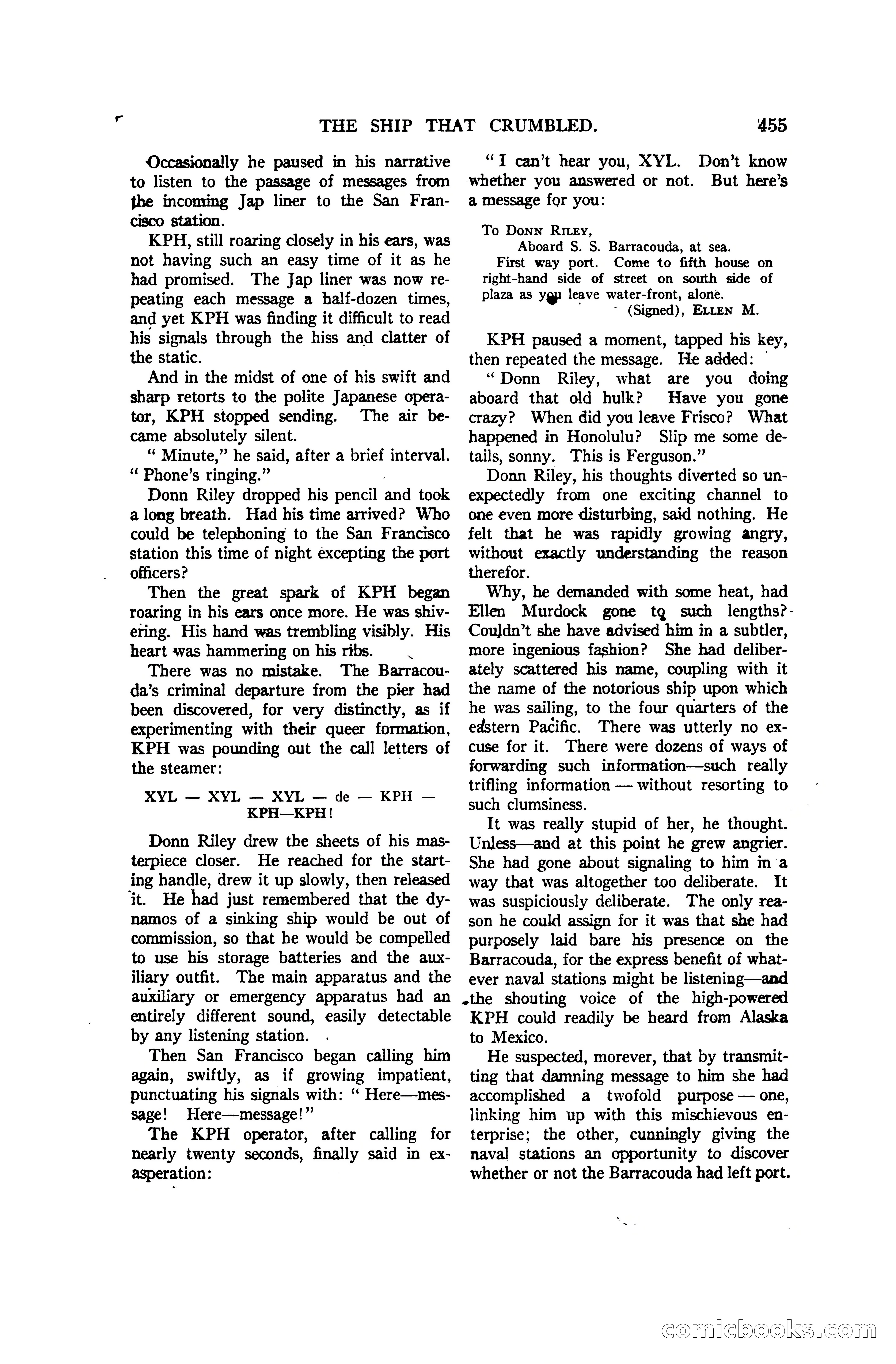 Argosy and Railroad Man's Magazine, Vol. 107 No. 3 — page 113 of 196