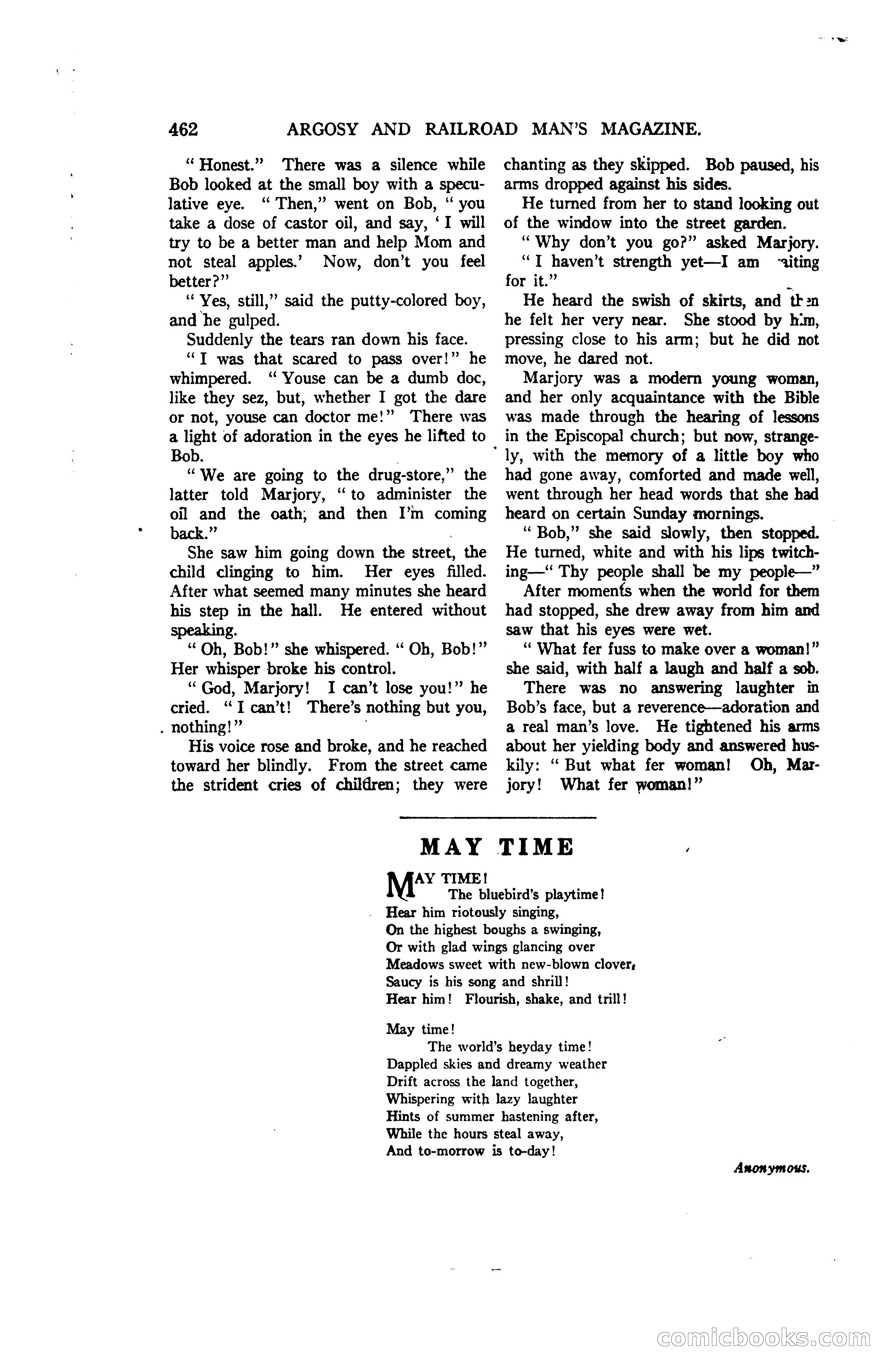 Argosy and Railroad Man's Magazine, Vol. 107 No. 3 — page 120 of 196