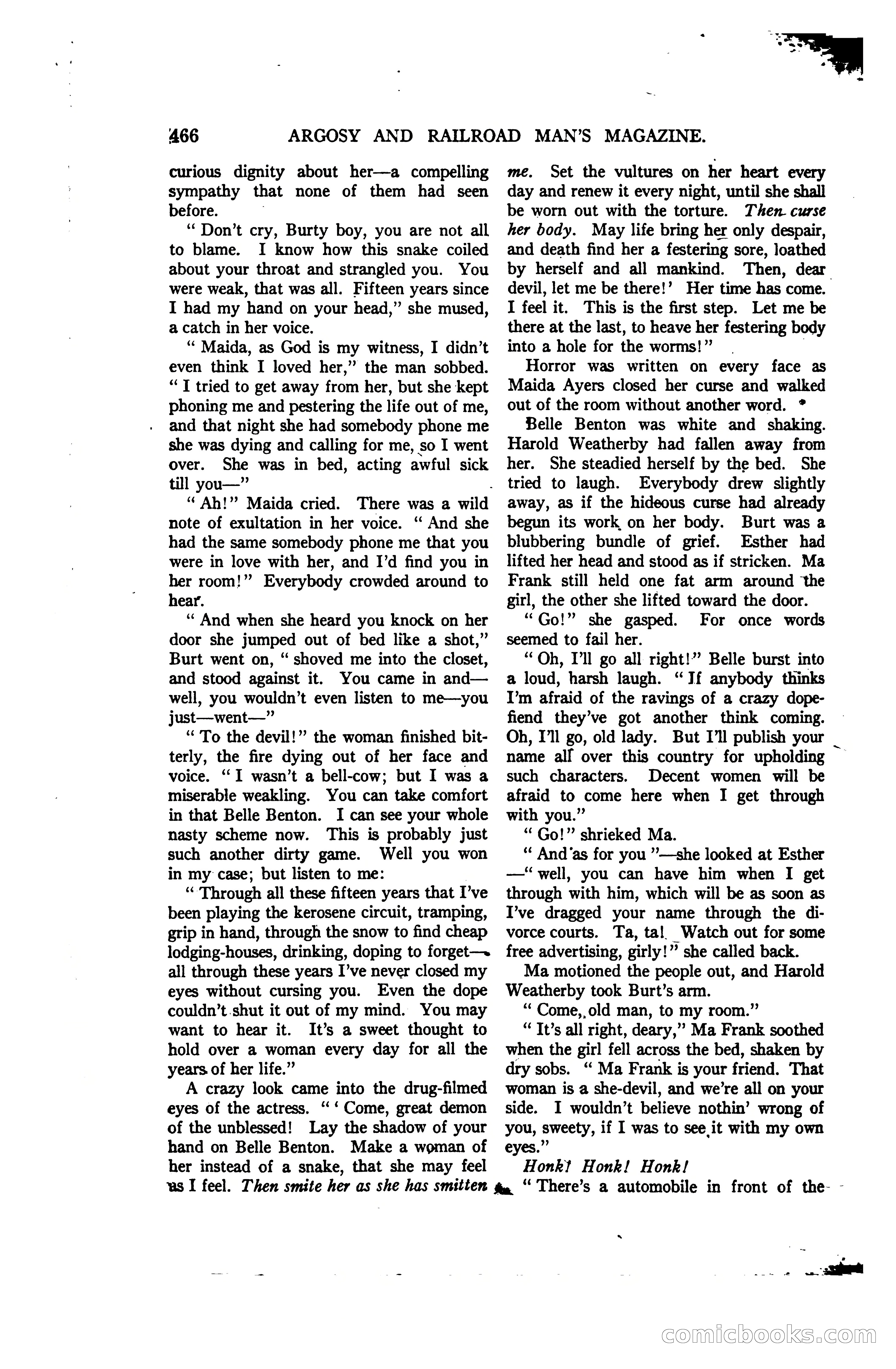 Argosy and Railroad Man's Magazine, Vol. 107 No. 3 — page 124 of 196