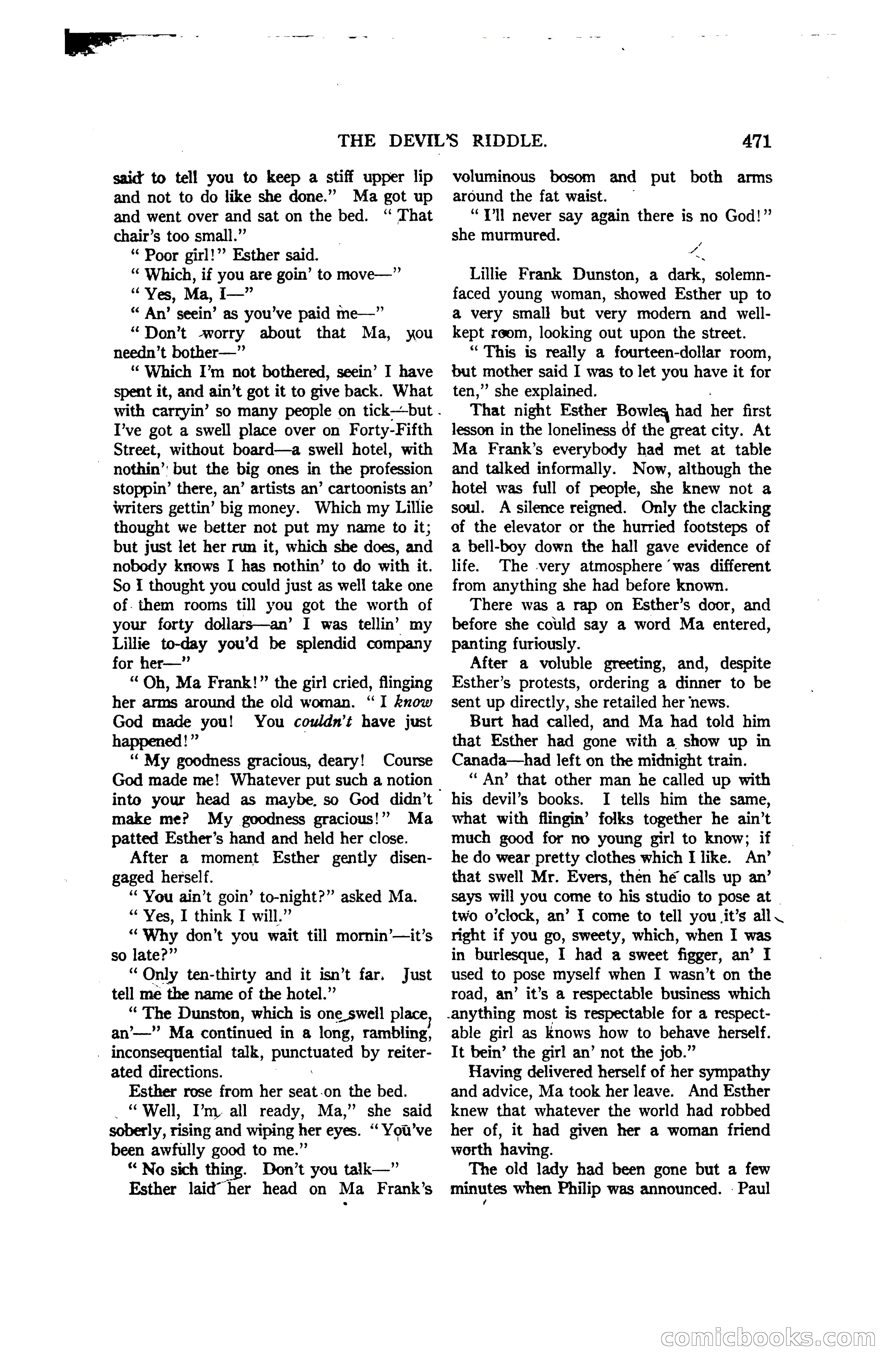 Argosy and Railroad Man's Magazine, Vol. 107 No. 3 — page 129 of 196