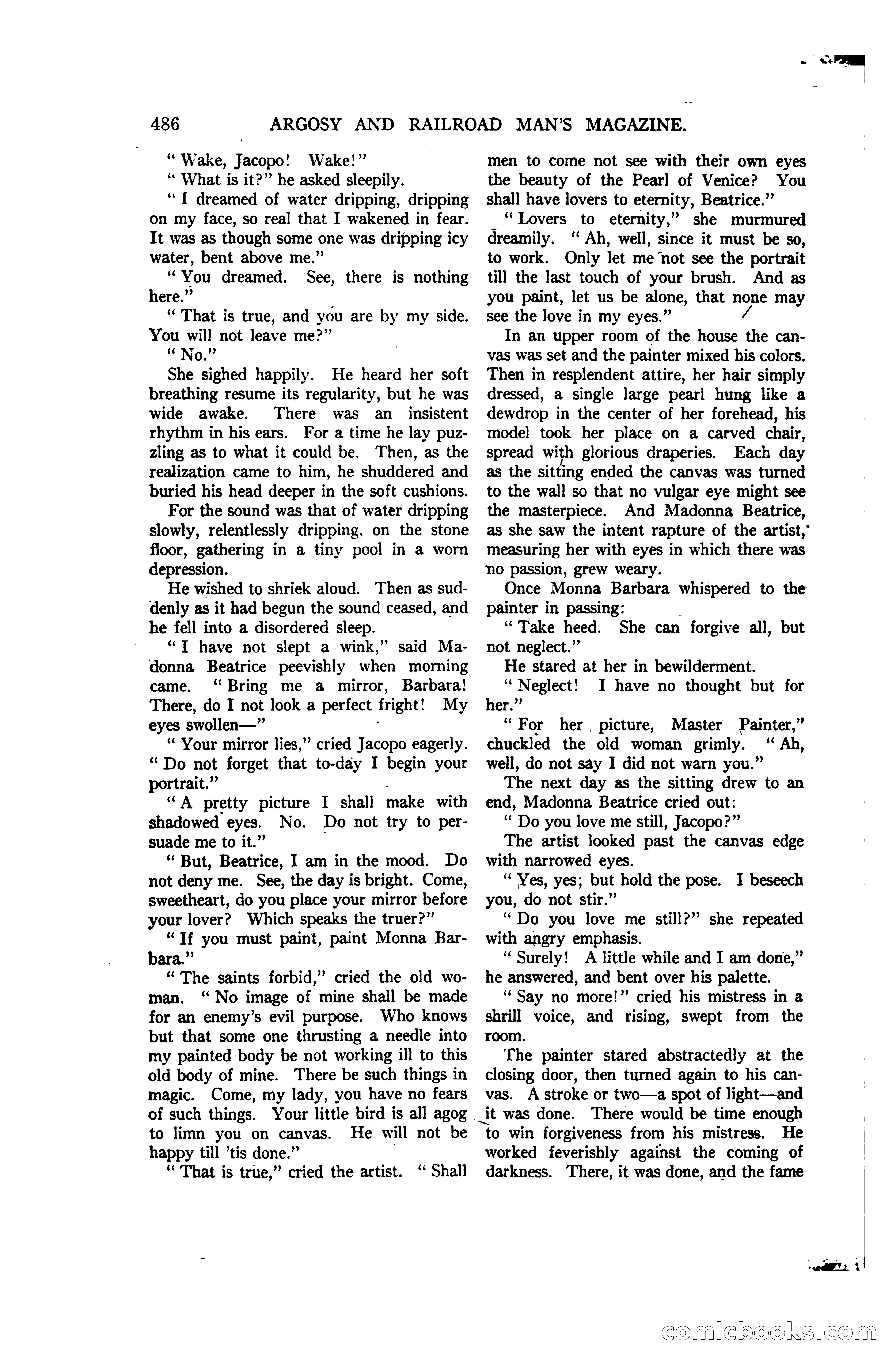 Argosy and Railroad Man's Magazine, Vol. 107 No. 3 — page 144 of 196