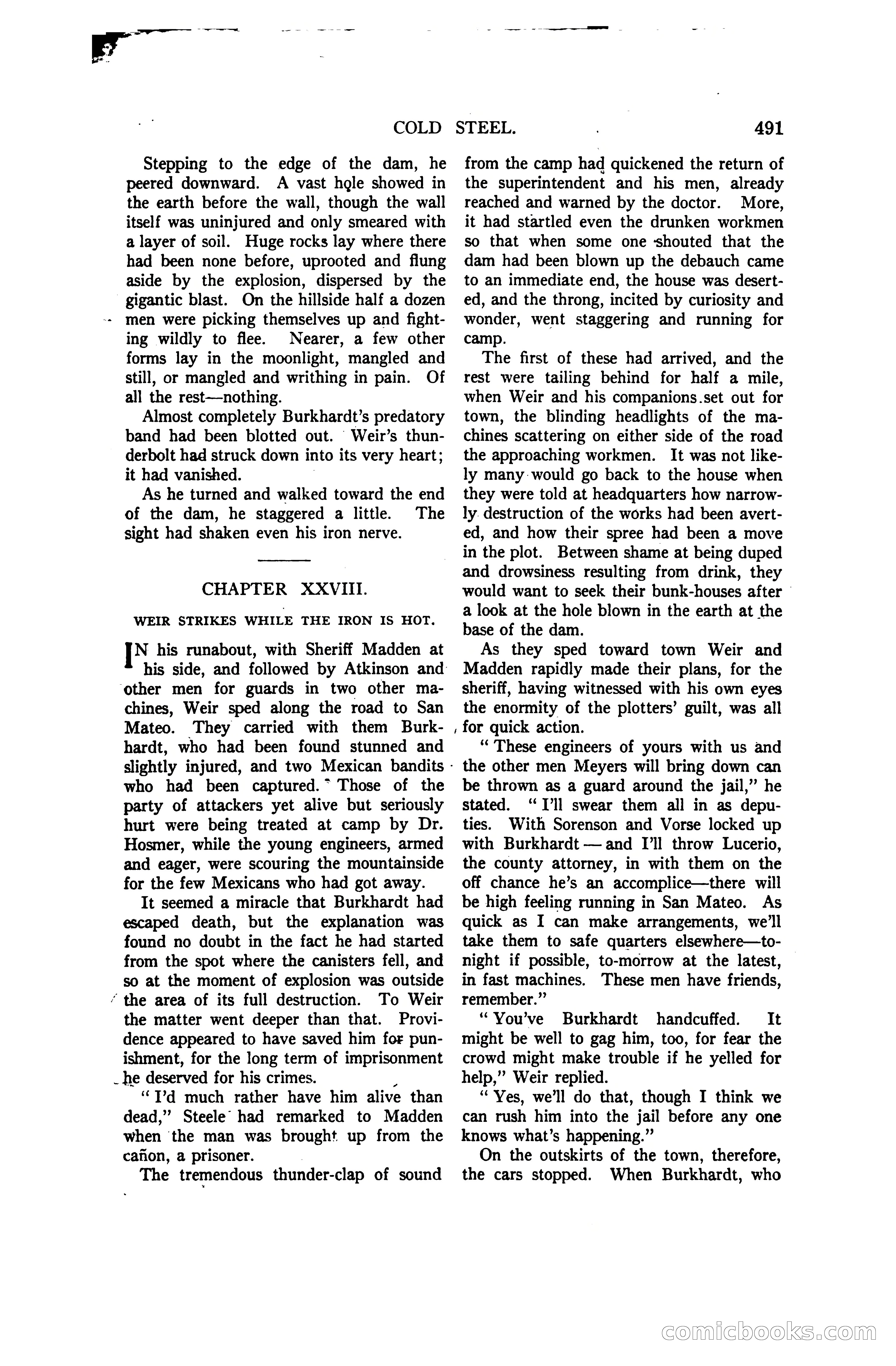 Argosy and Railroad Man's Magazine, Vol. 107 No. 3 — page 149 of 196