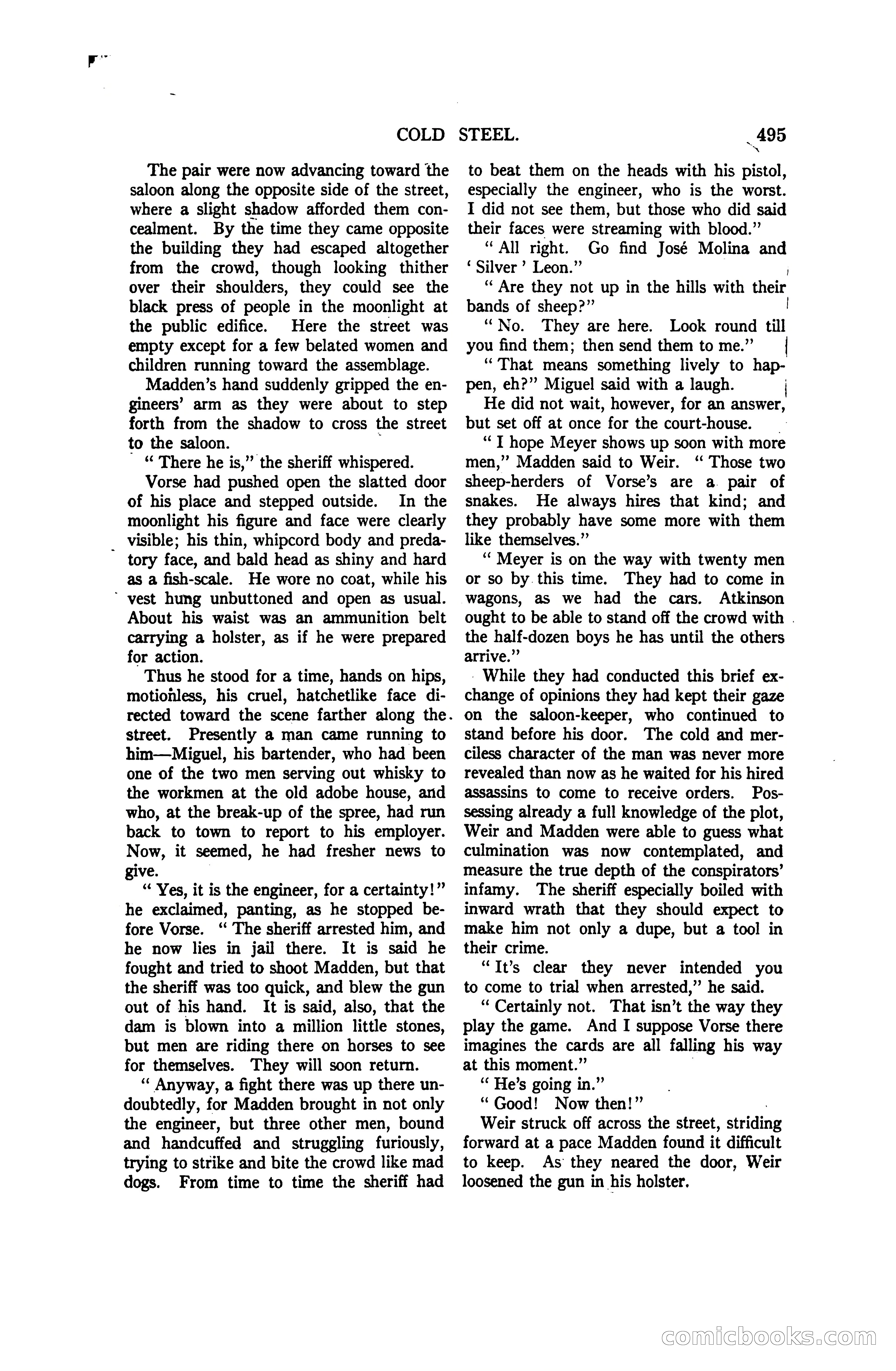 Argosy and Railroad Man's Magazine, Vol. 107 No. 3 — page 153 of 196