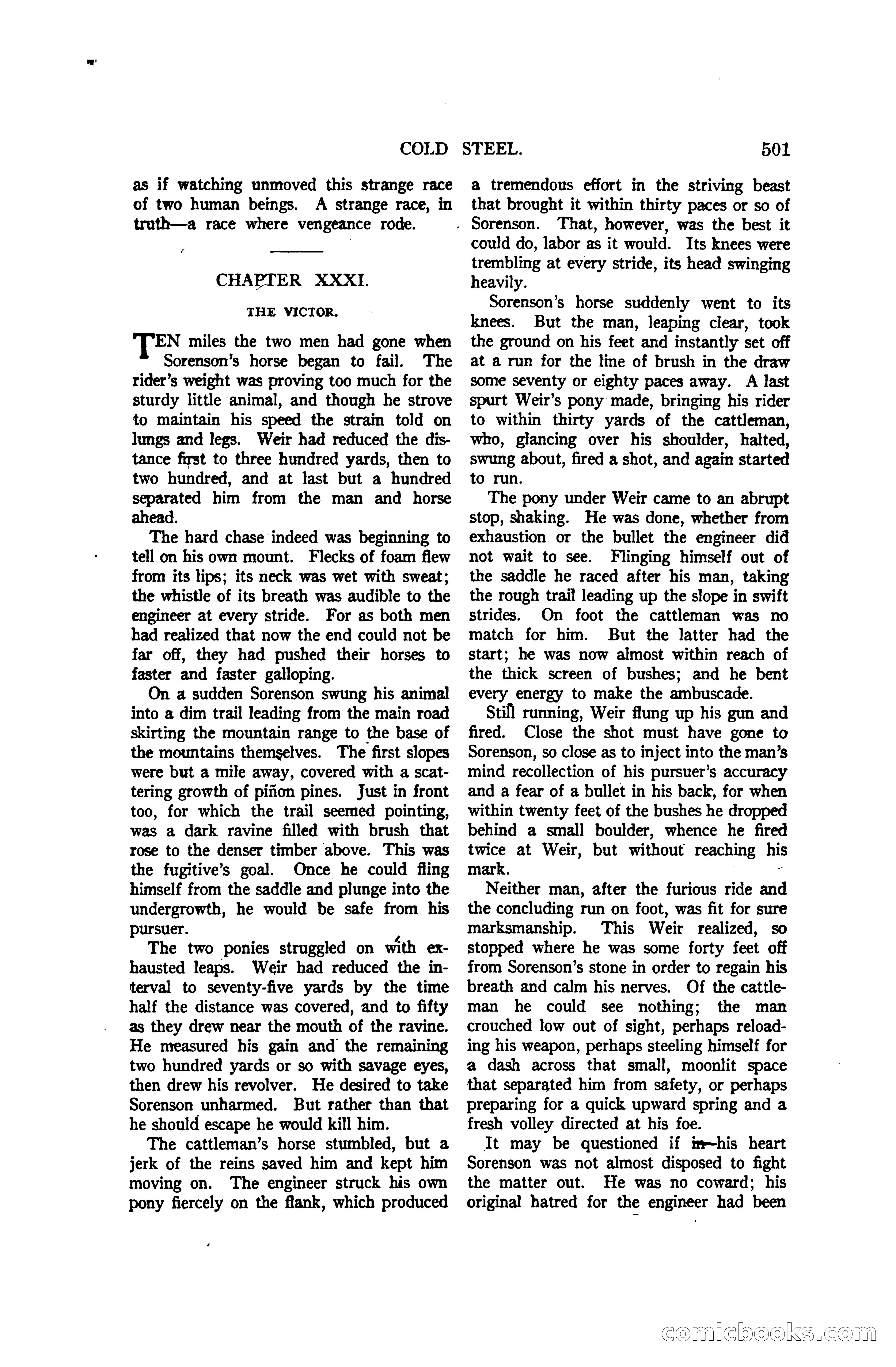 Argosy and Railroad Man's Magazine, Vol. 107 No. 3 — page 159 of 196