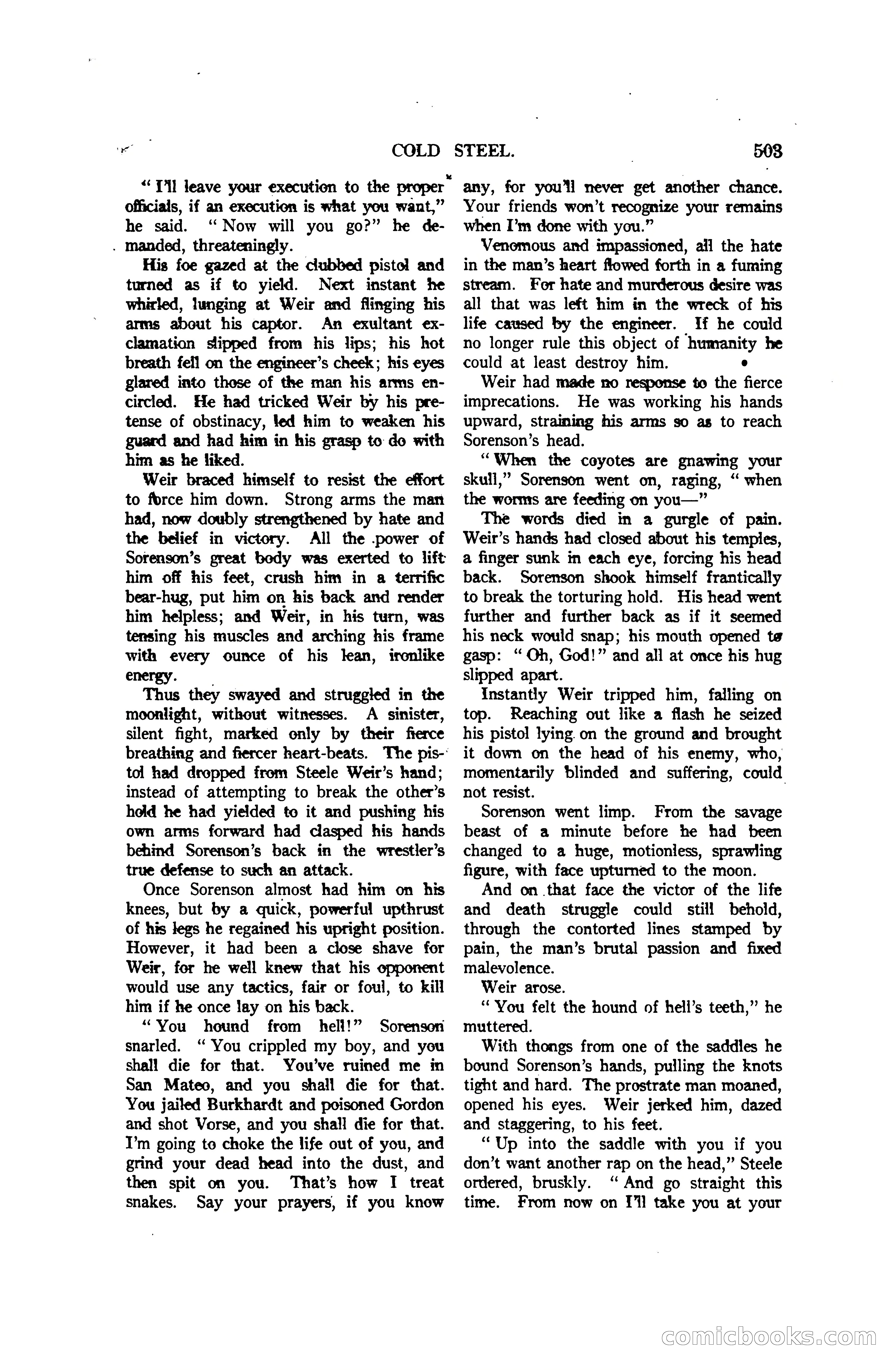 Argosy and Railroad Man's Magazine, Vol. 107 No. 3 — page 161 of 196