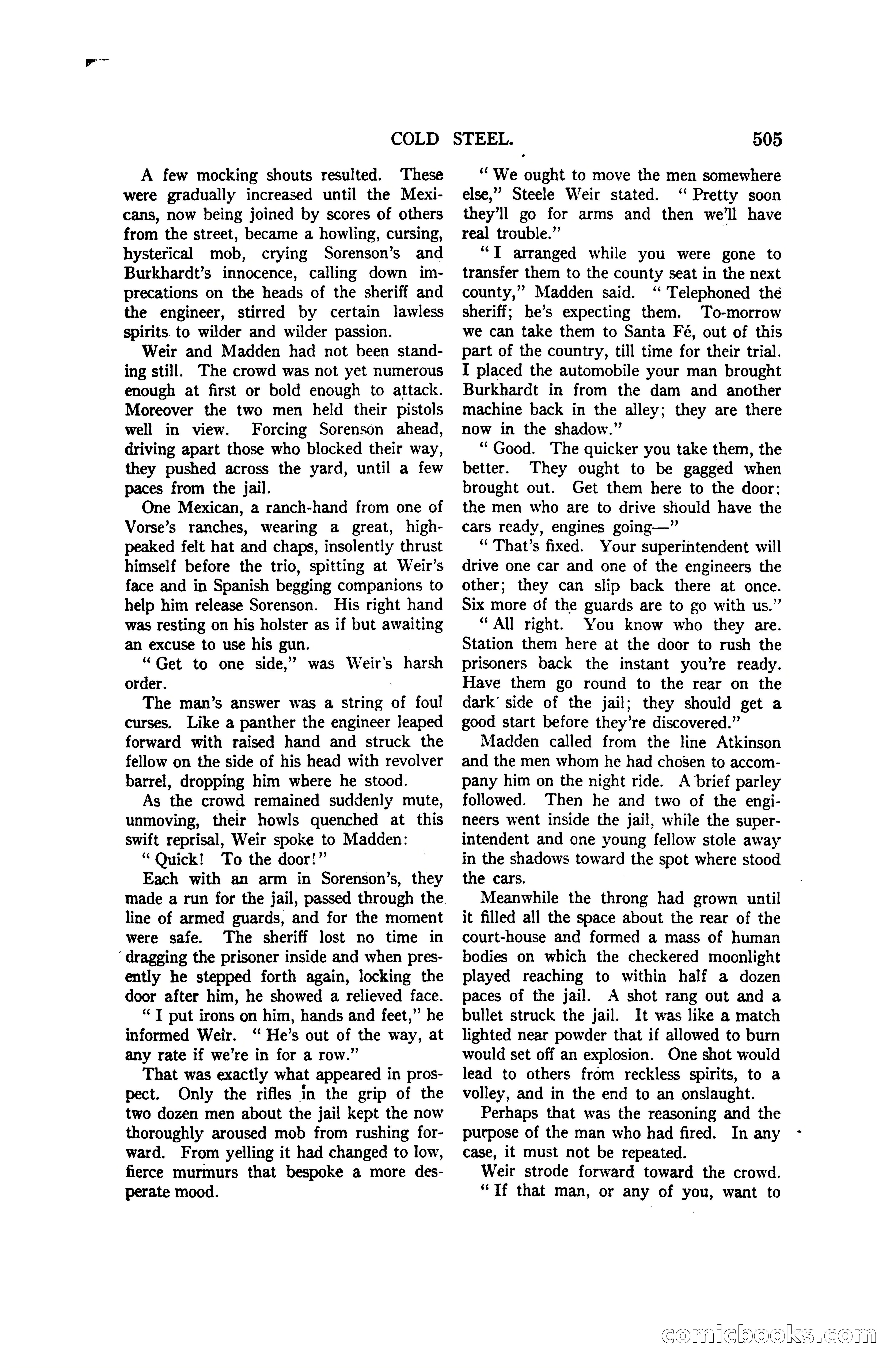 Argosy and Railroad Man's Magazine, Vol. 107 No. 3 — page 163 of 196