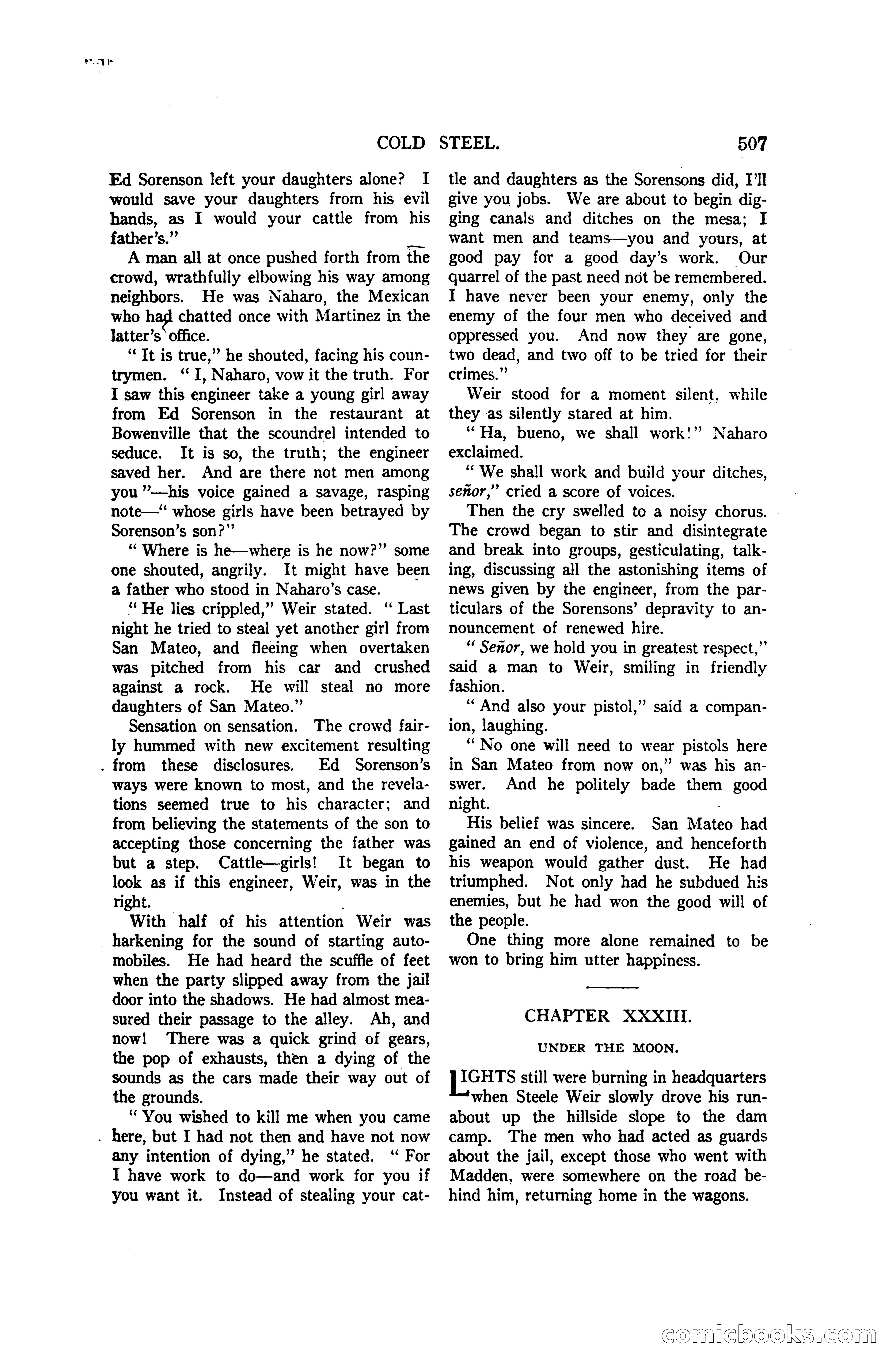 Argosy and Railroad Man's Magazine, Vol. 107 No. 3 — page 165 of 196