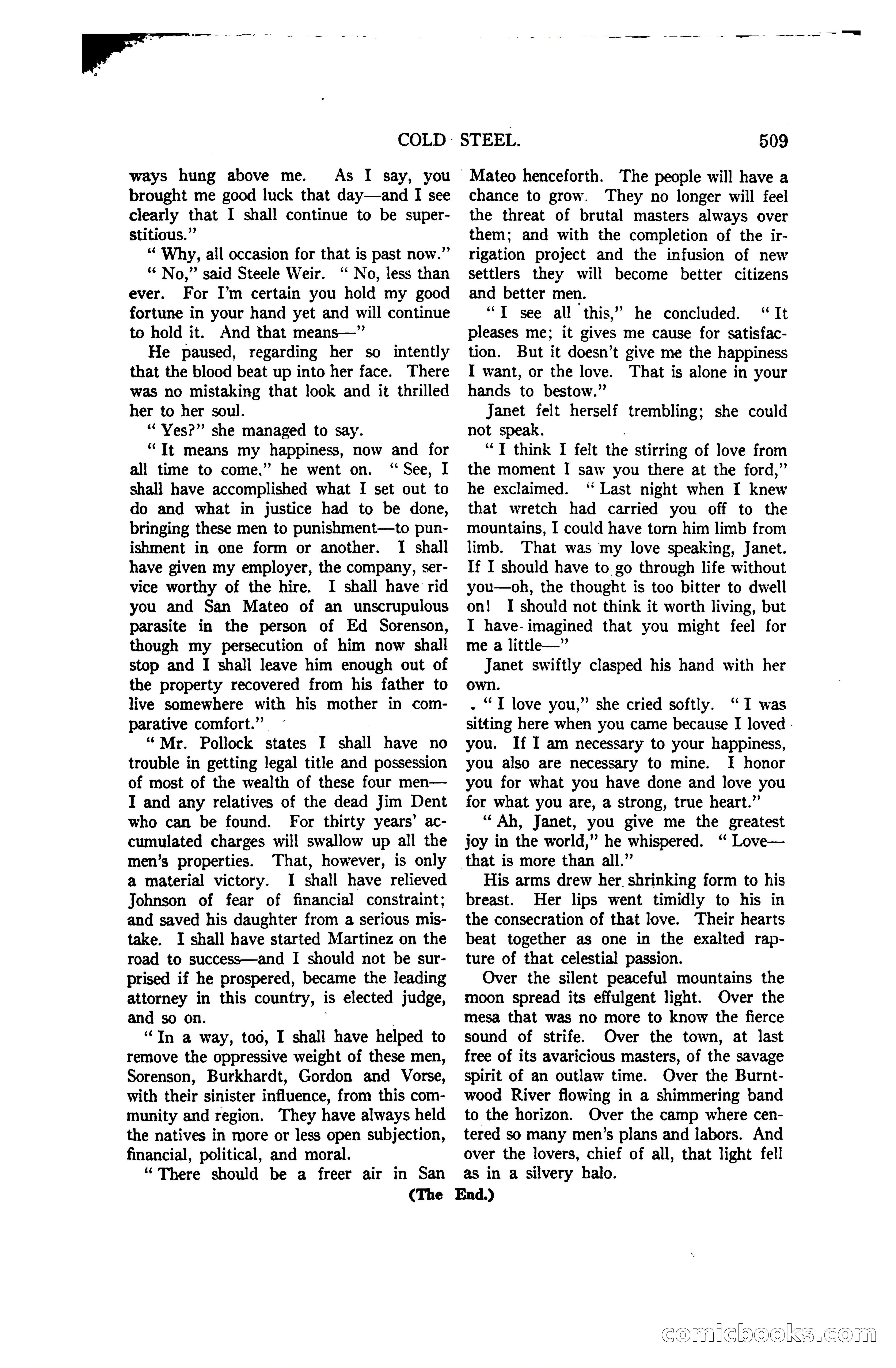 Argosy and Railroad Man's Magazine, Vol. 107 No. 3 — page 167 of 196