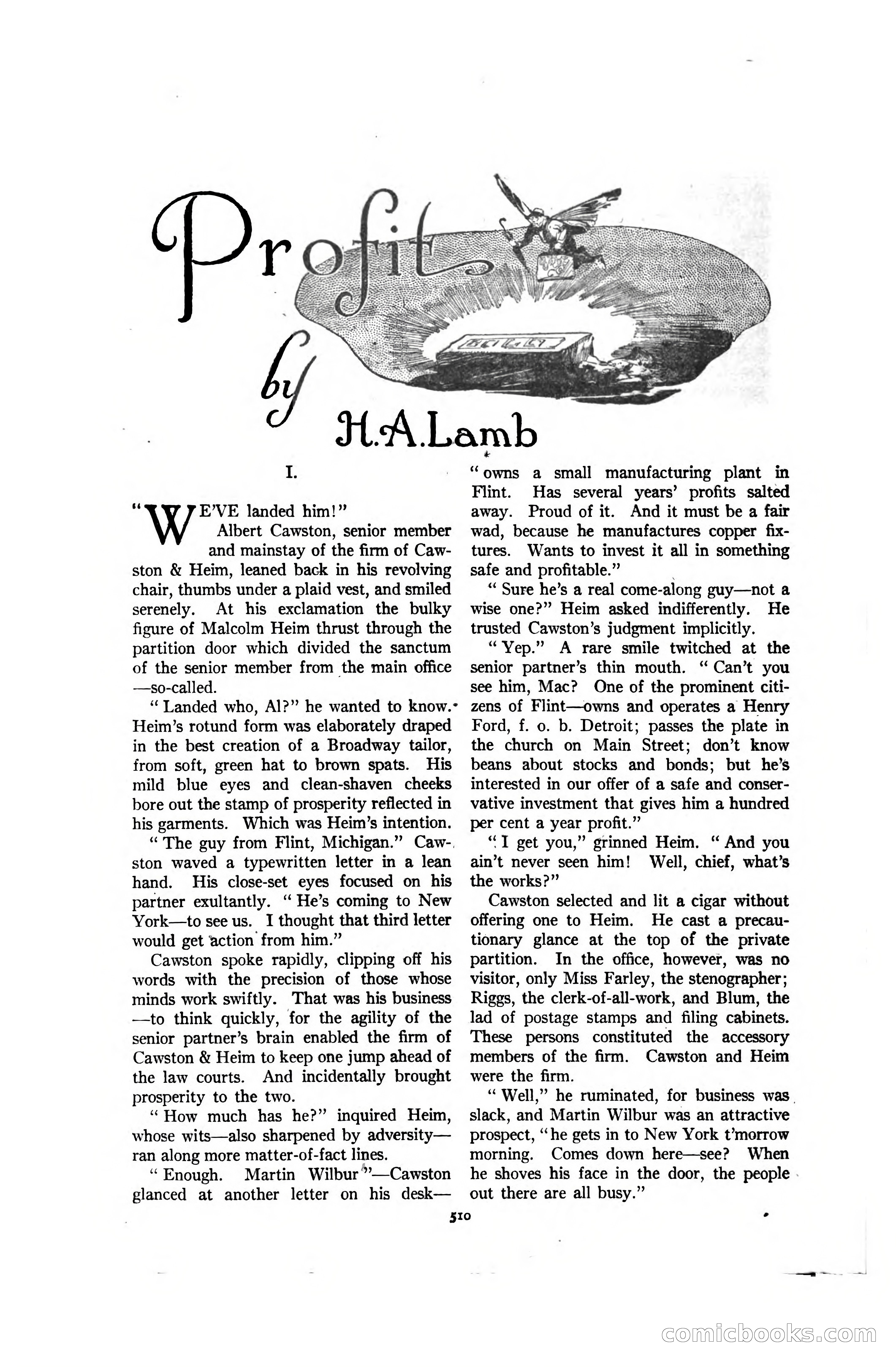 Argosy and Railroad Man's Magazine, Vol. 107 No. 3 — page 168 of 196