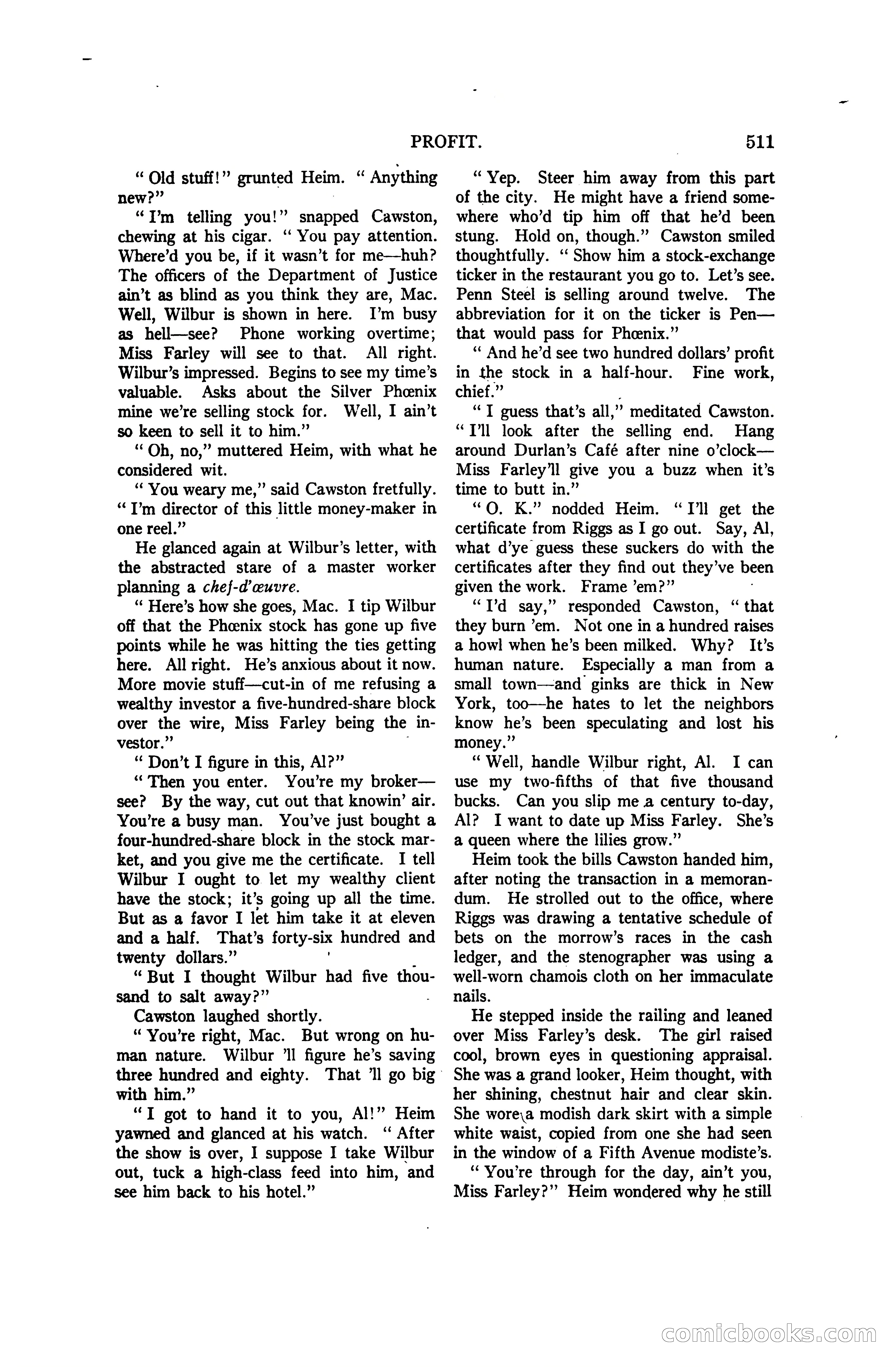 Argosy and Railroad Man's Magazine, Vol. 107 No. 3 — page 169 of 196